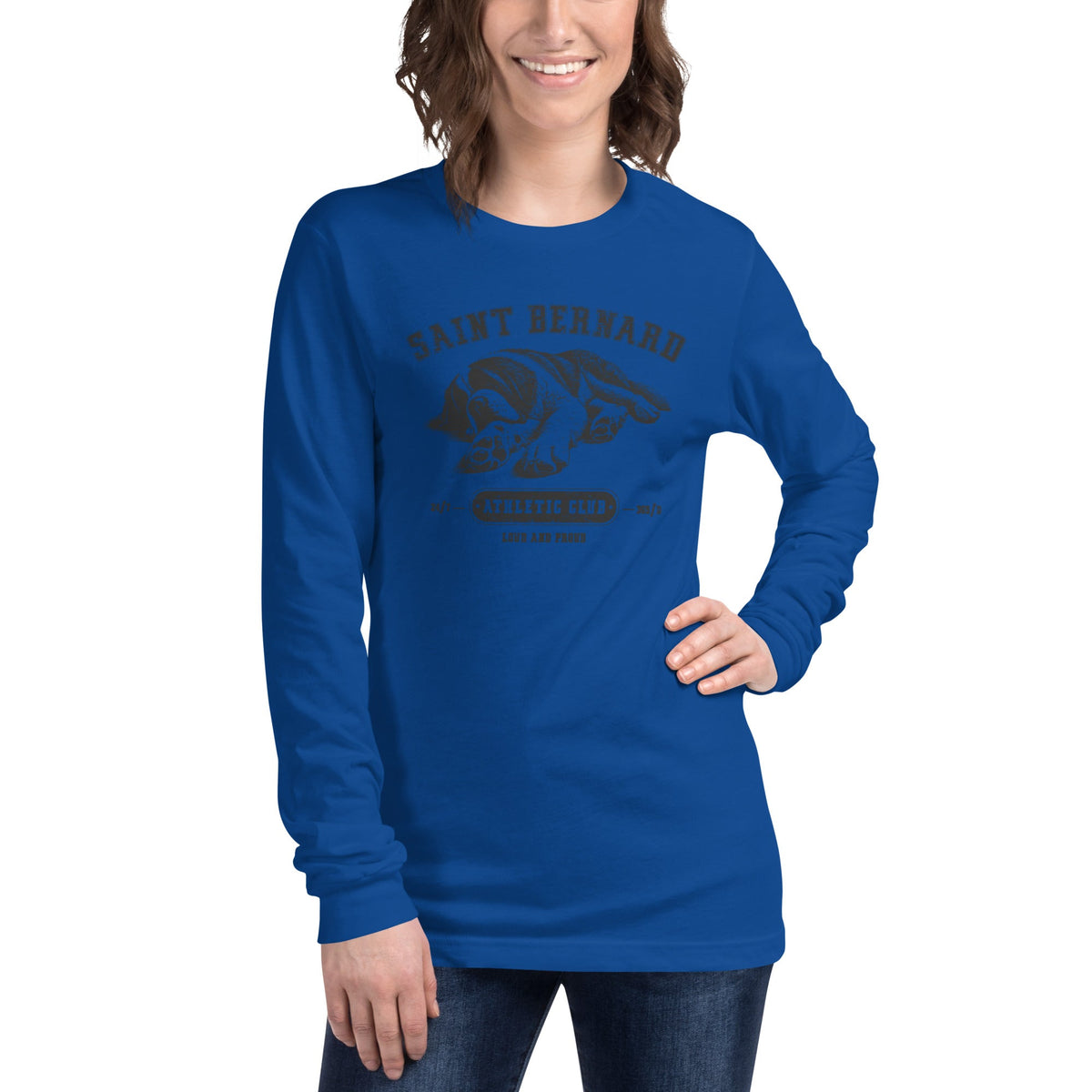 Saint Bernard Athletic Club Long Sleeve Tee - Lucy + Norman