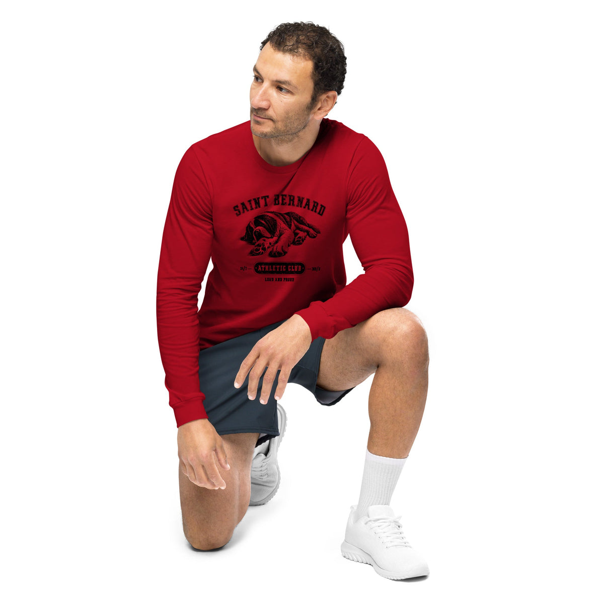 Saint Bernard Athletic Club Long Sleeve Tee - Lucy + Norman