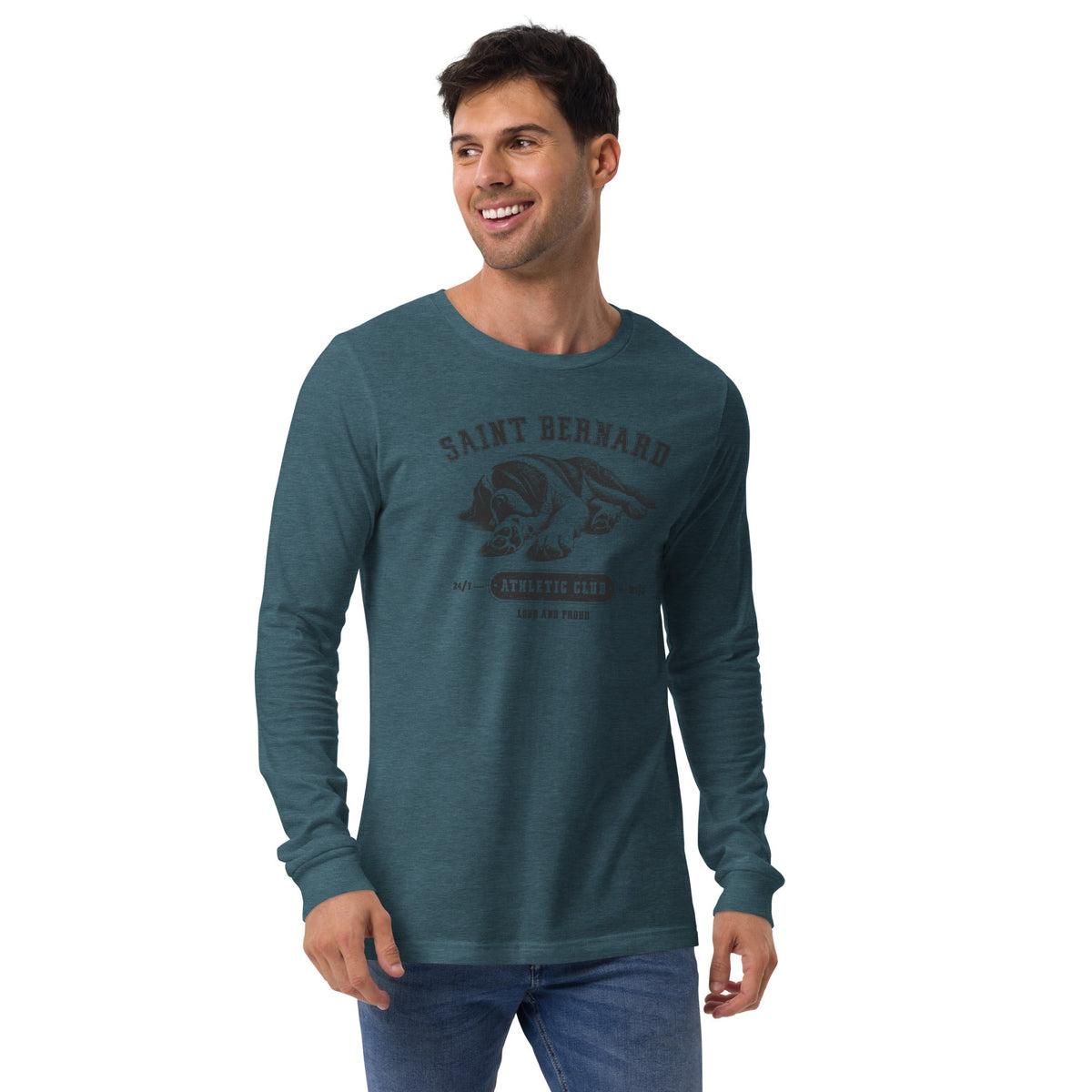 Saint Bernard Athletic Club Long Sleeve Tee - Lucy + Norman