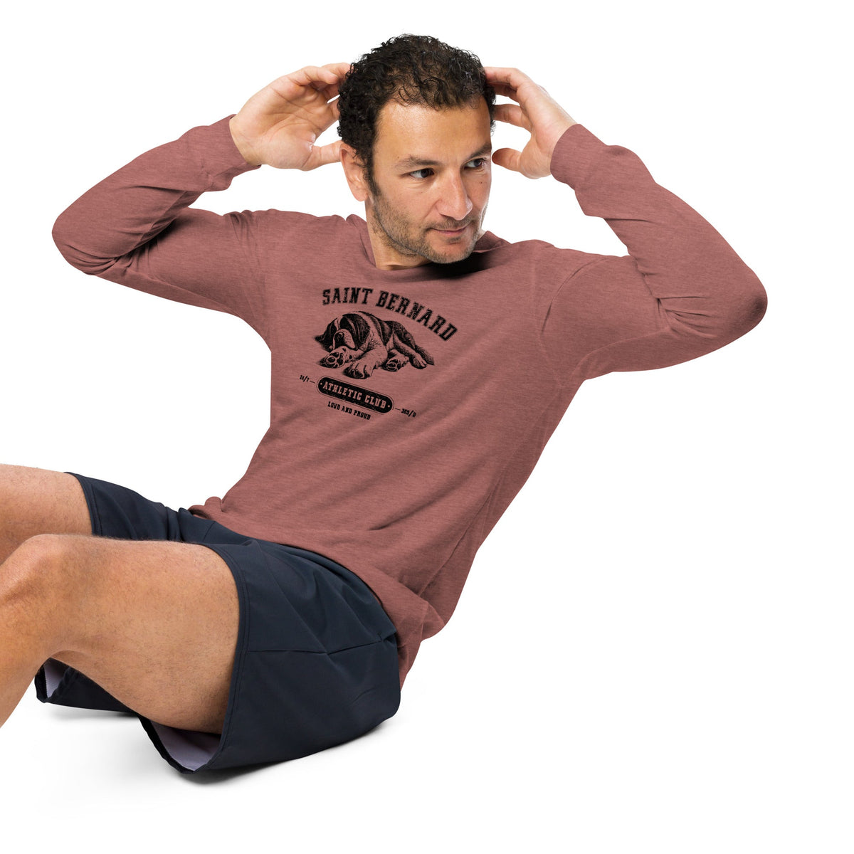 Saint Bernard Athletic Club Long Sleeve Tee - Lucy + Norman