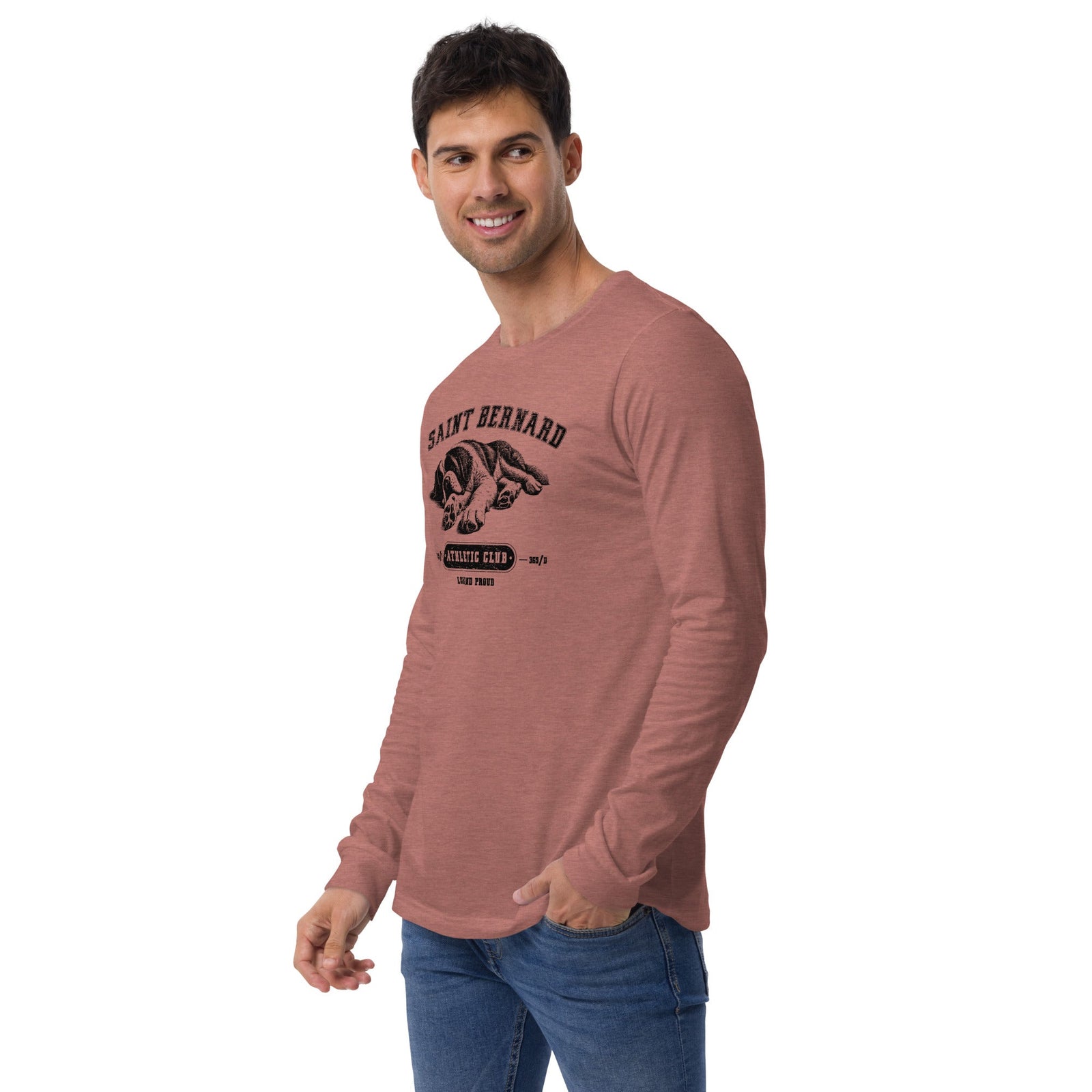 Saint Bernard Athletic Club Long Sleeve Tee - Lucy + Norman