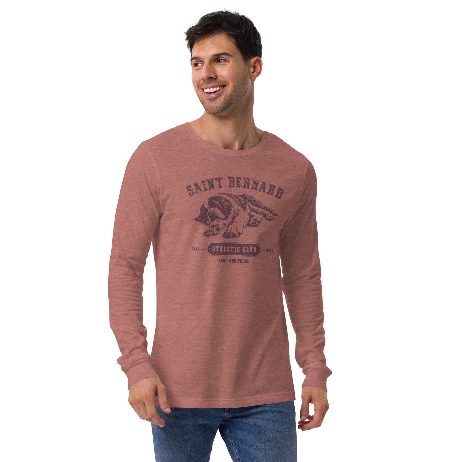 Saint Bernard Athletic Club Long Sleeve Tee - Lucy + Norman