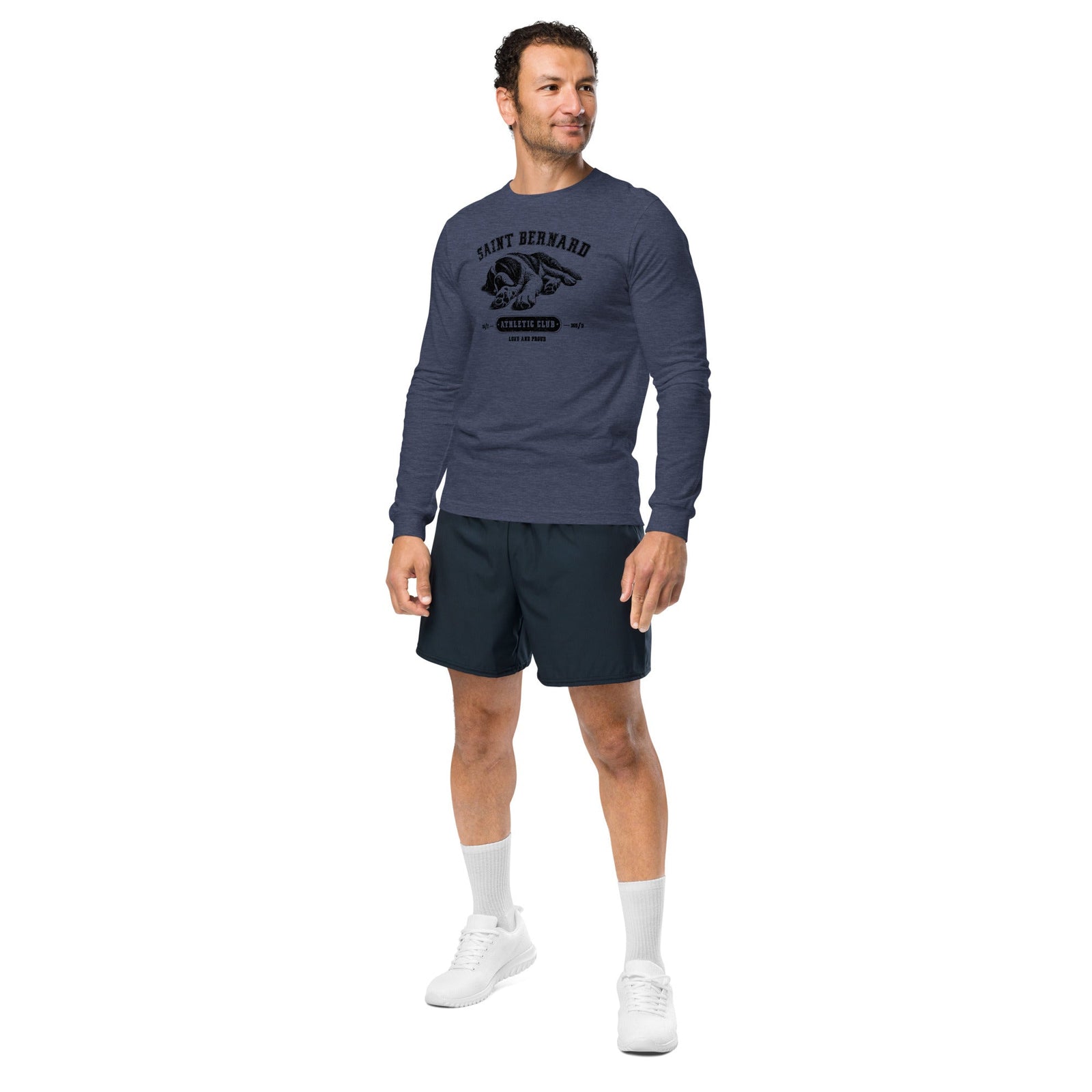 Saint Bernard Athletic Club Long Sleeve Tee - Lucy + Norman