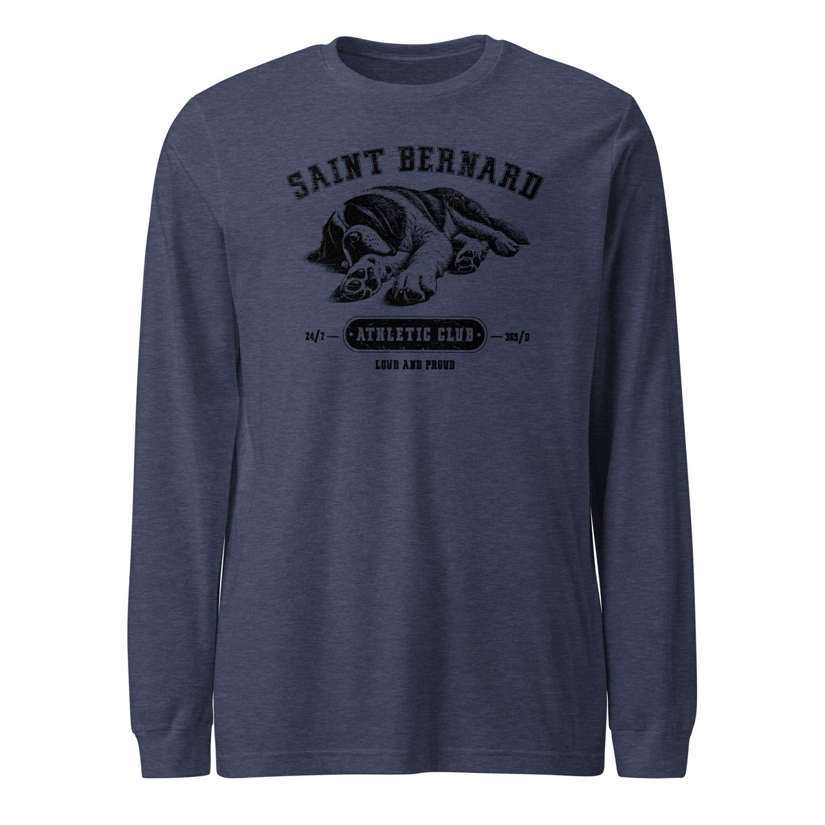Saint Bernard Athletic Club Long Sleeve Tee - Lucy + Norman