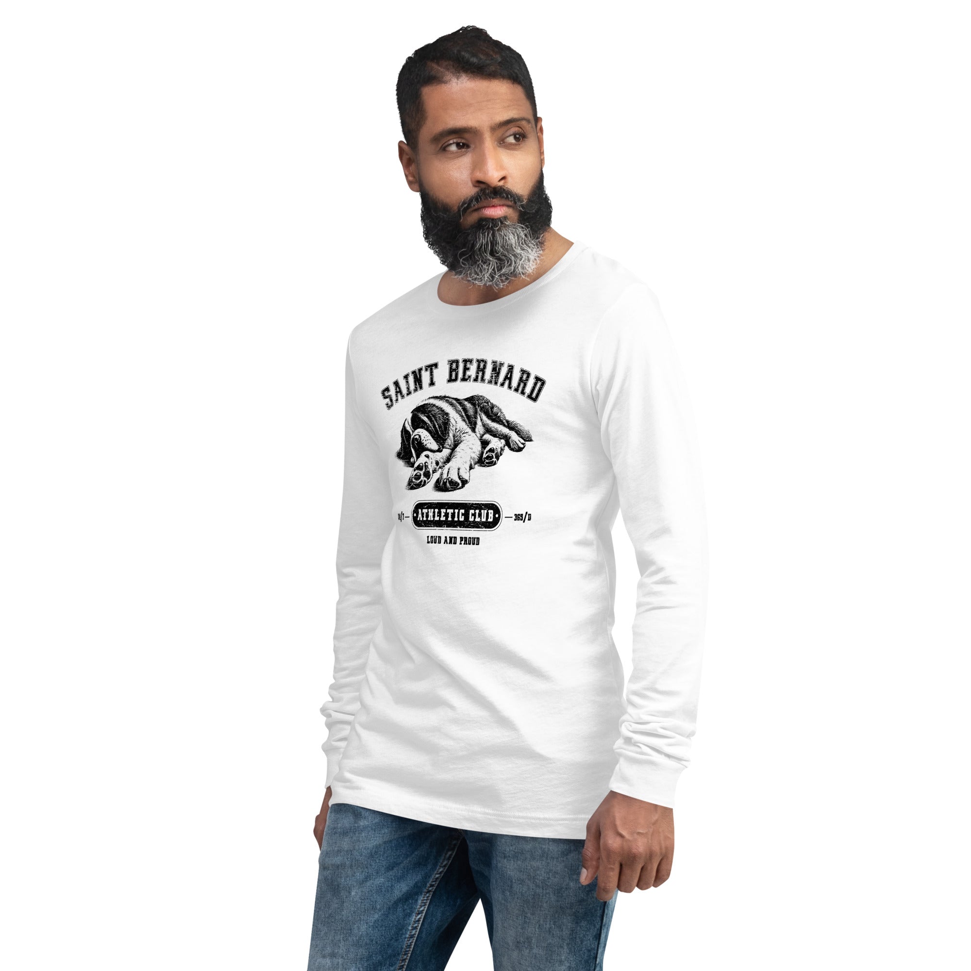 Saint Bernard Athletic Club Long Sleeve Tee - Lucy + Norman