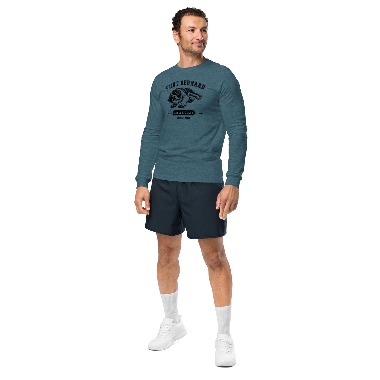 Saint Bernard Athletic Club Long Sleeve Tee - Lucy + Norman