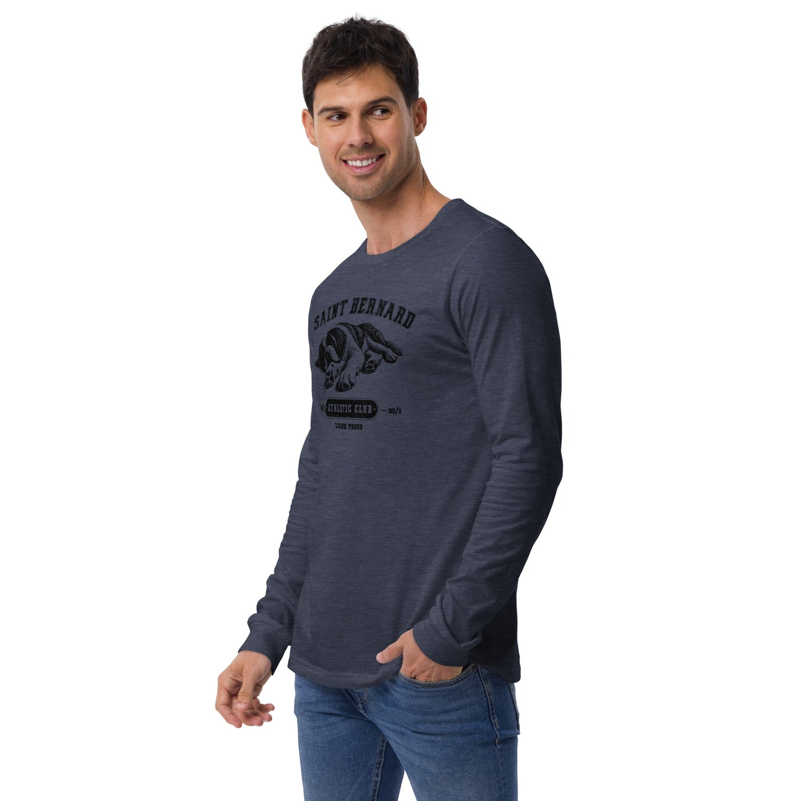 Saint Bernard Athletic Club Long Sleeve Tee - Lucy + Norman