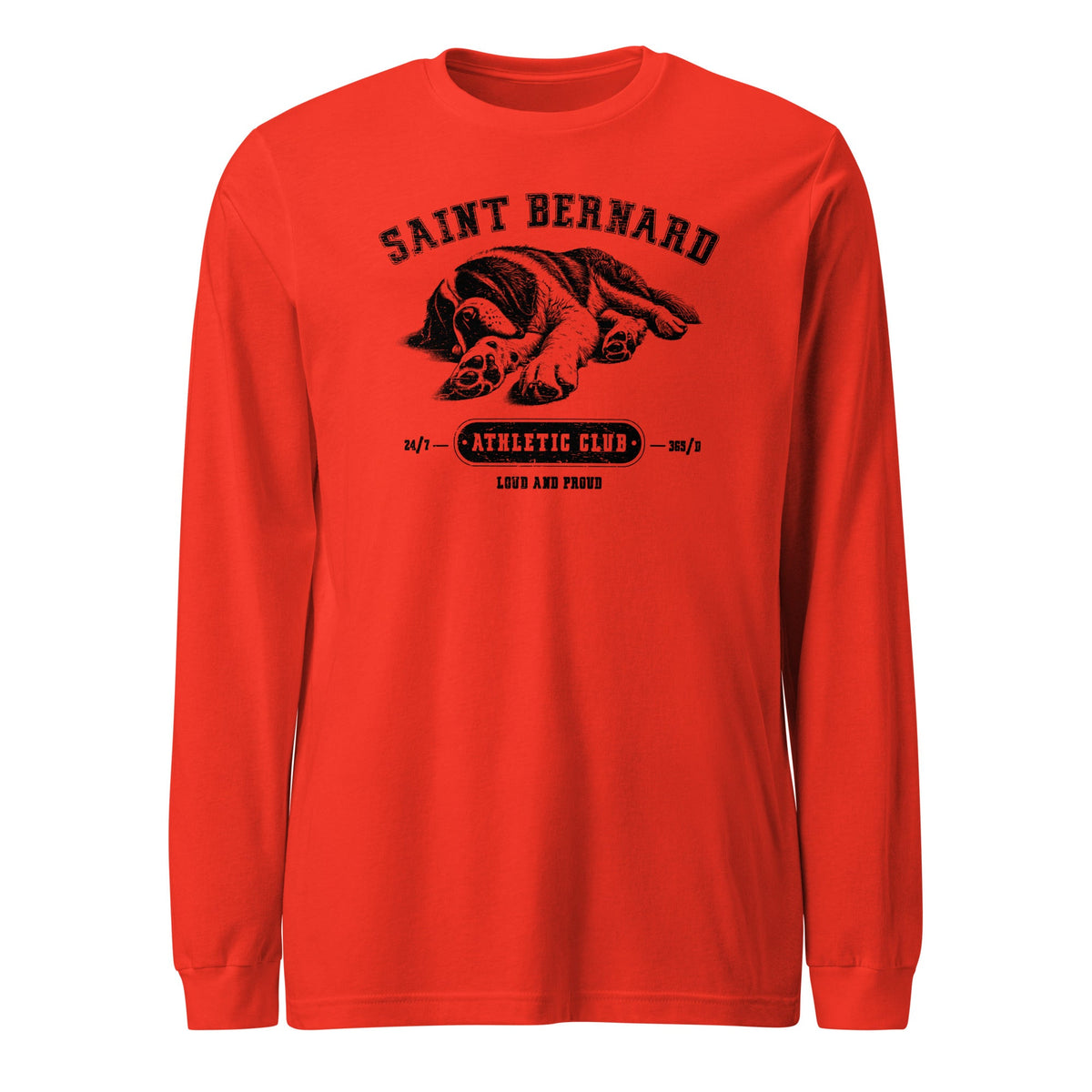 Saint Bernard Athletic Club Long Sleeve Tee - Lucy + Norman