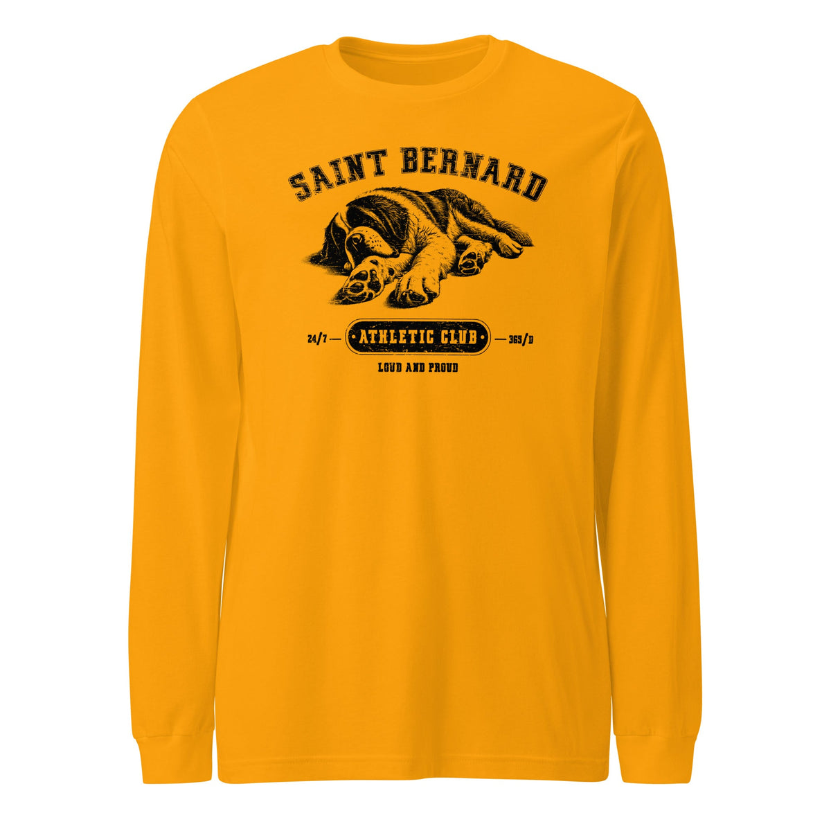 Saint Bernard Athletic Club Long Sleeve Tee - Lucy + Norman