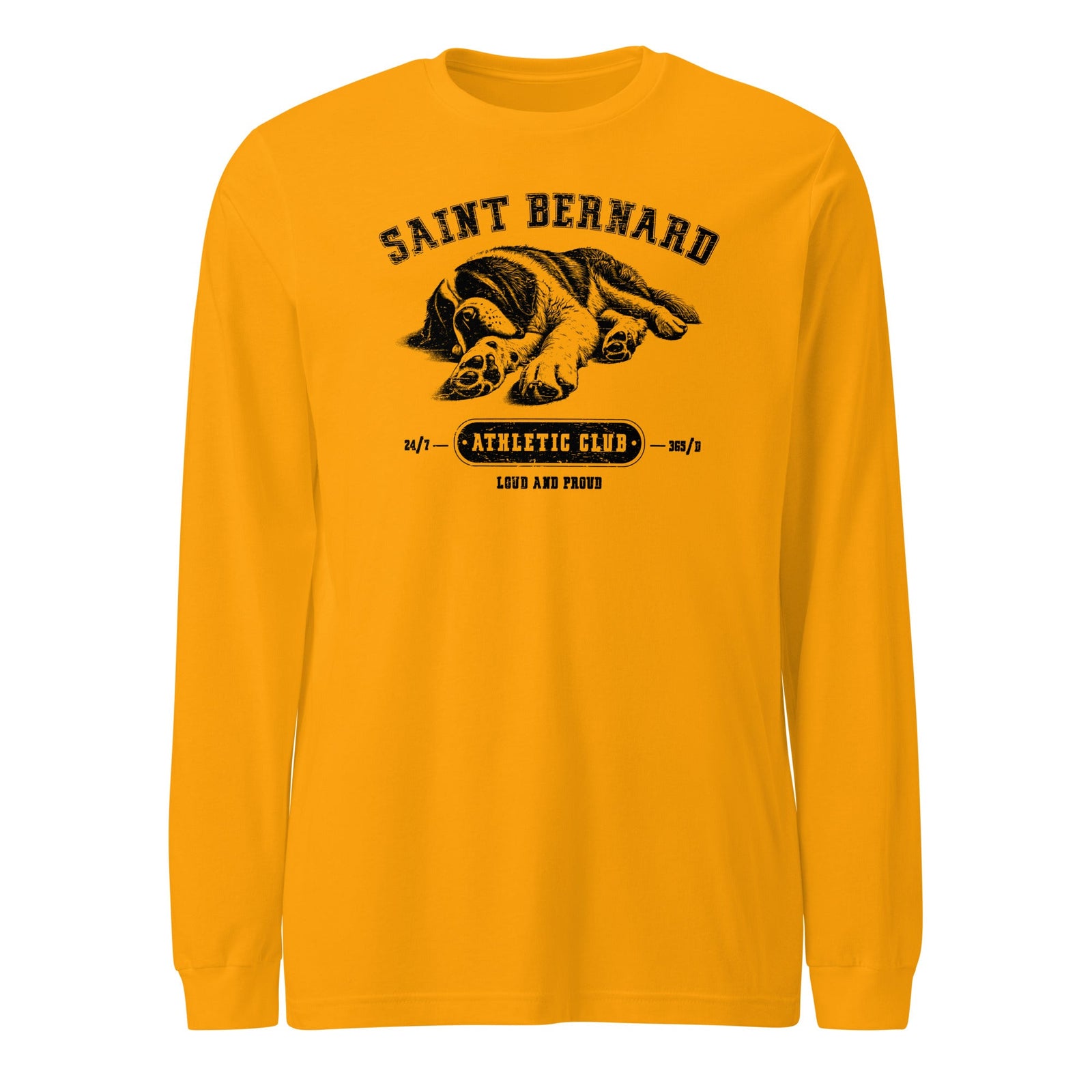 Saint Bernard Athletic Club Long Sleeve Tee - Lucy + Norman