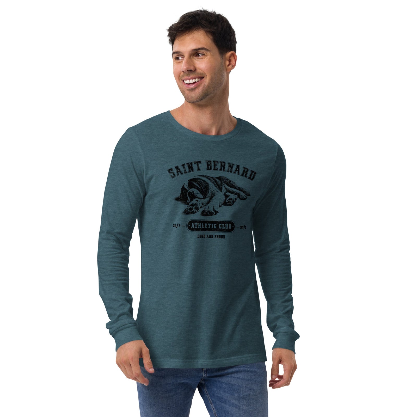 Saint Bernard Athletic Club Long Sleeve Tee - Lucy + Norman