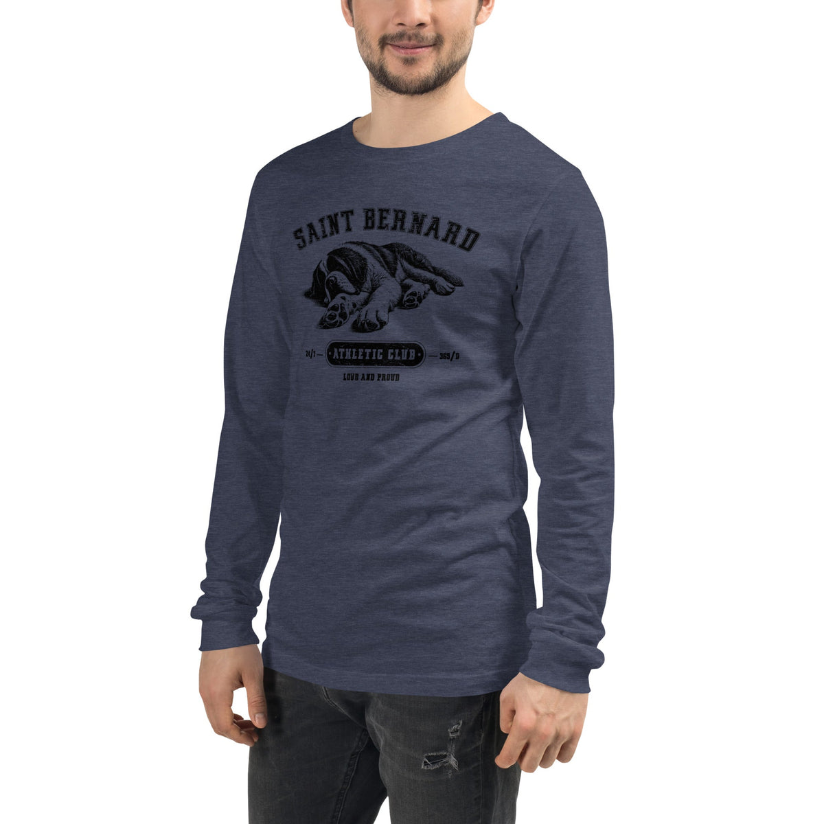 Saint Bernard Athletic Club Long Sleeve Tee - Lucy + Norman