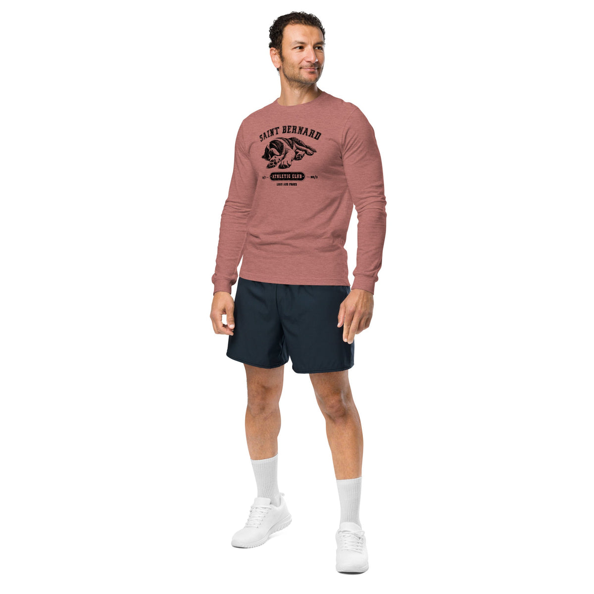 Saint Bernard Athletic Club Long Sleeve Tee - Lucy + Norman