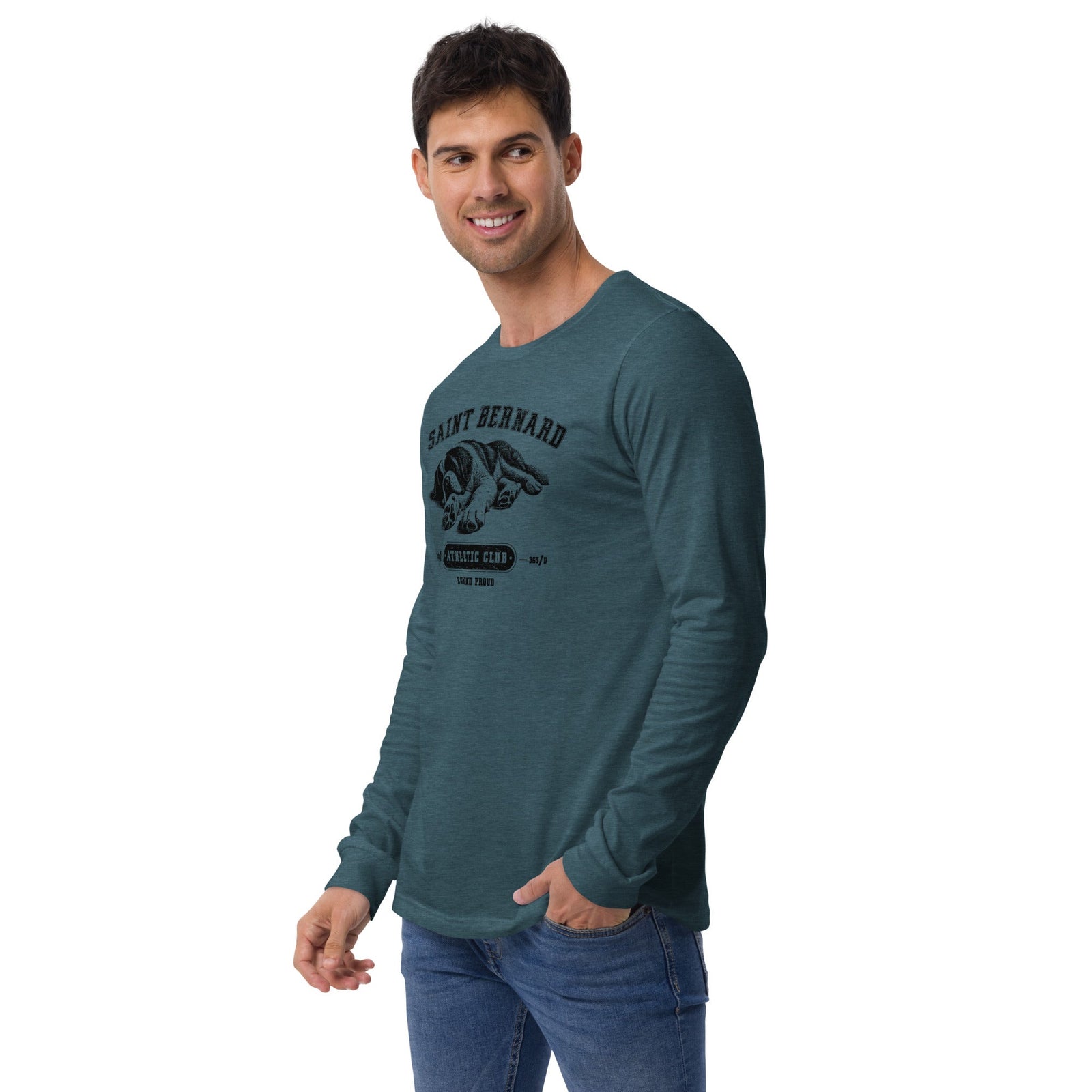 Saint Bernard Athletic Club Long Sleeve Tee - Lucy + Norman