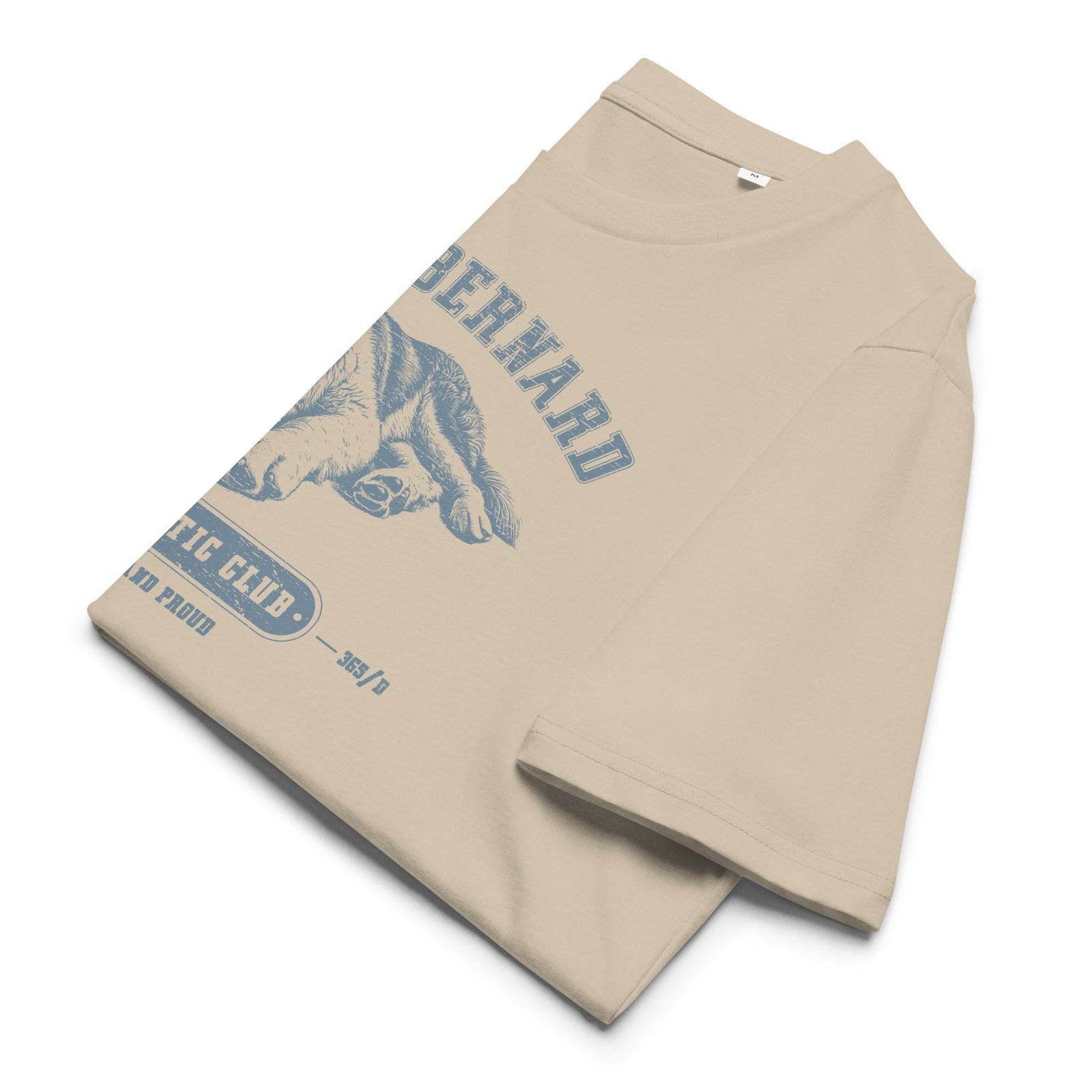 Saint Bernard Athletic Club Organic T-Shirt - Lucy + Norman