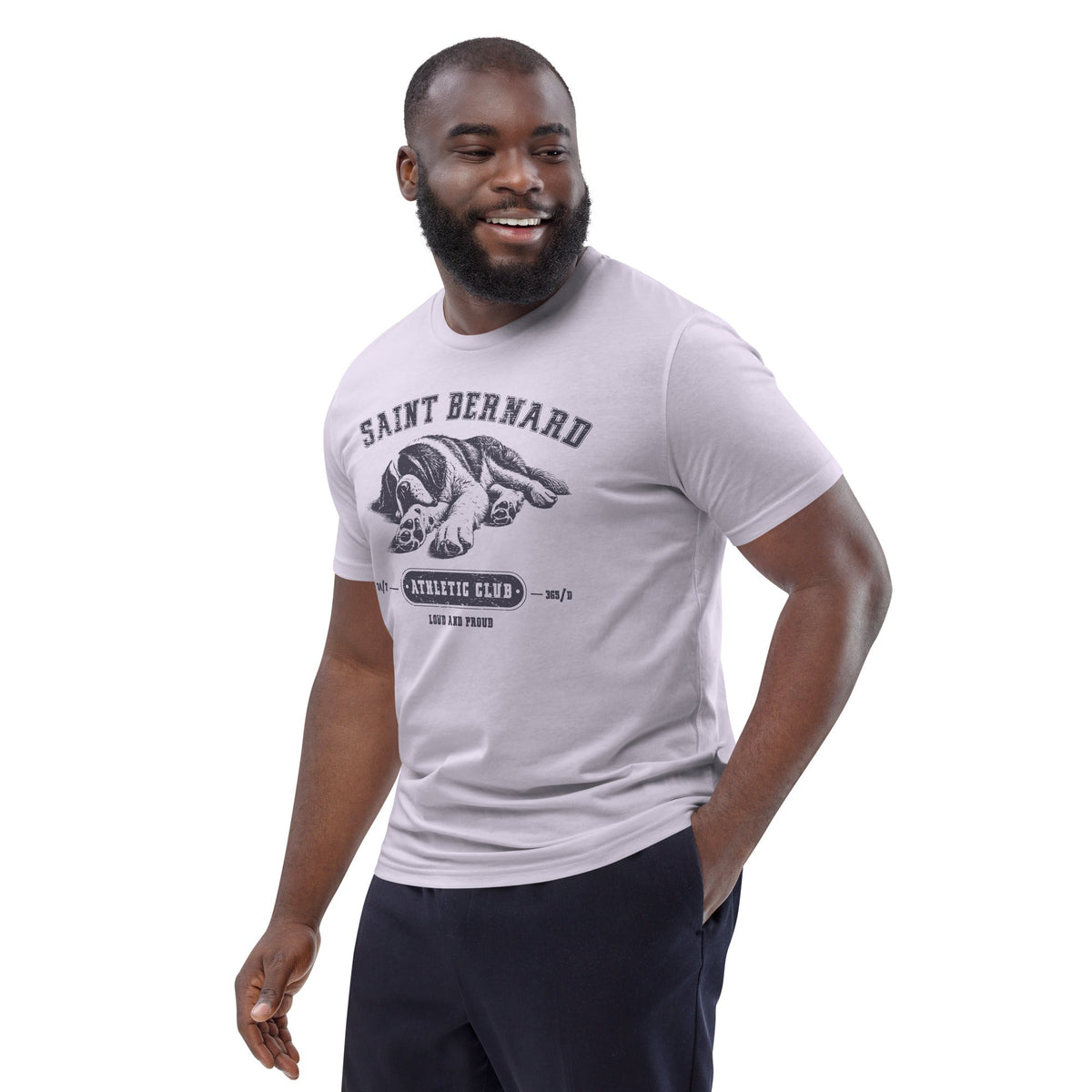 Saint Bernard Athletic Club Organic T-Shirt - Lucy + Norman