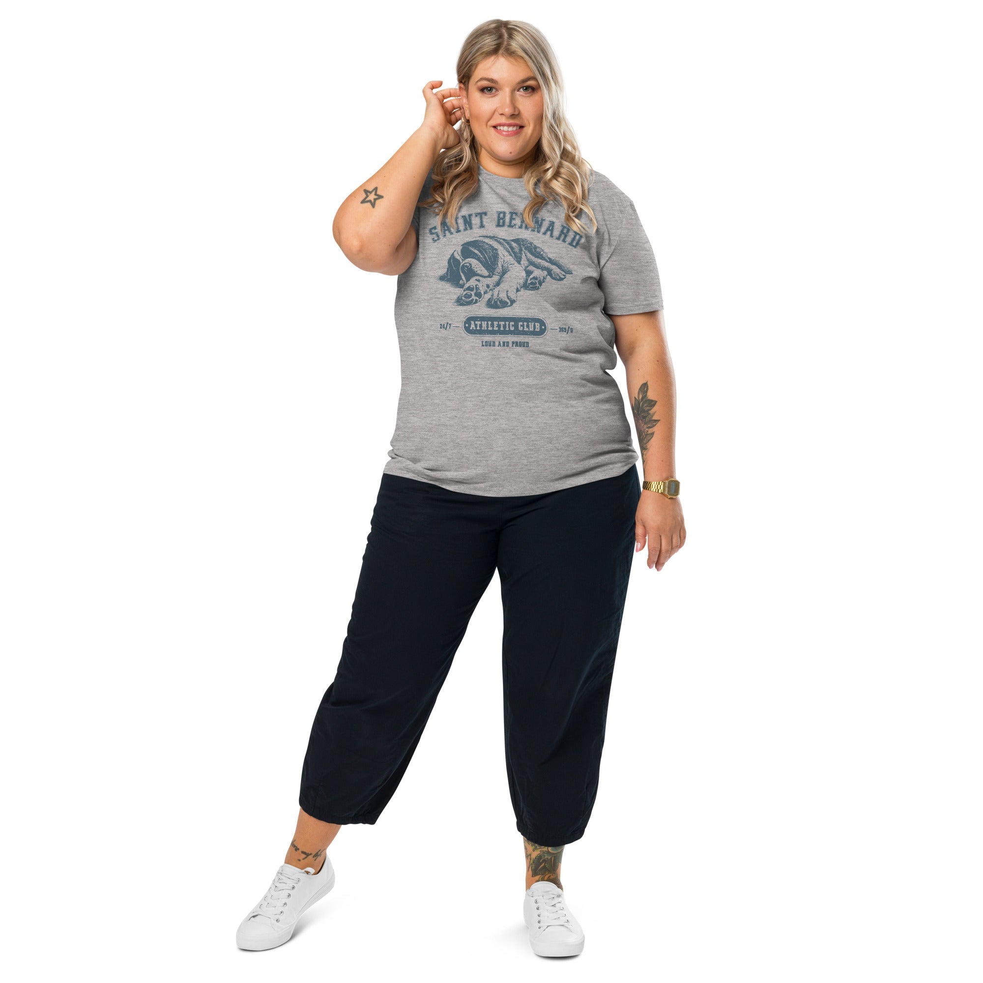 Saint Bernard Athletic Club Organic T-Shirt - Lucy + Norman