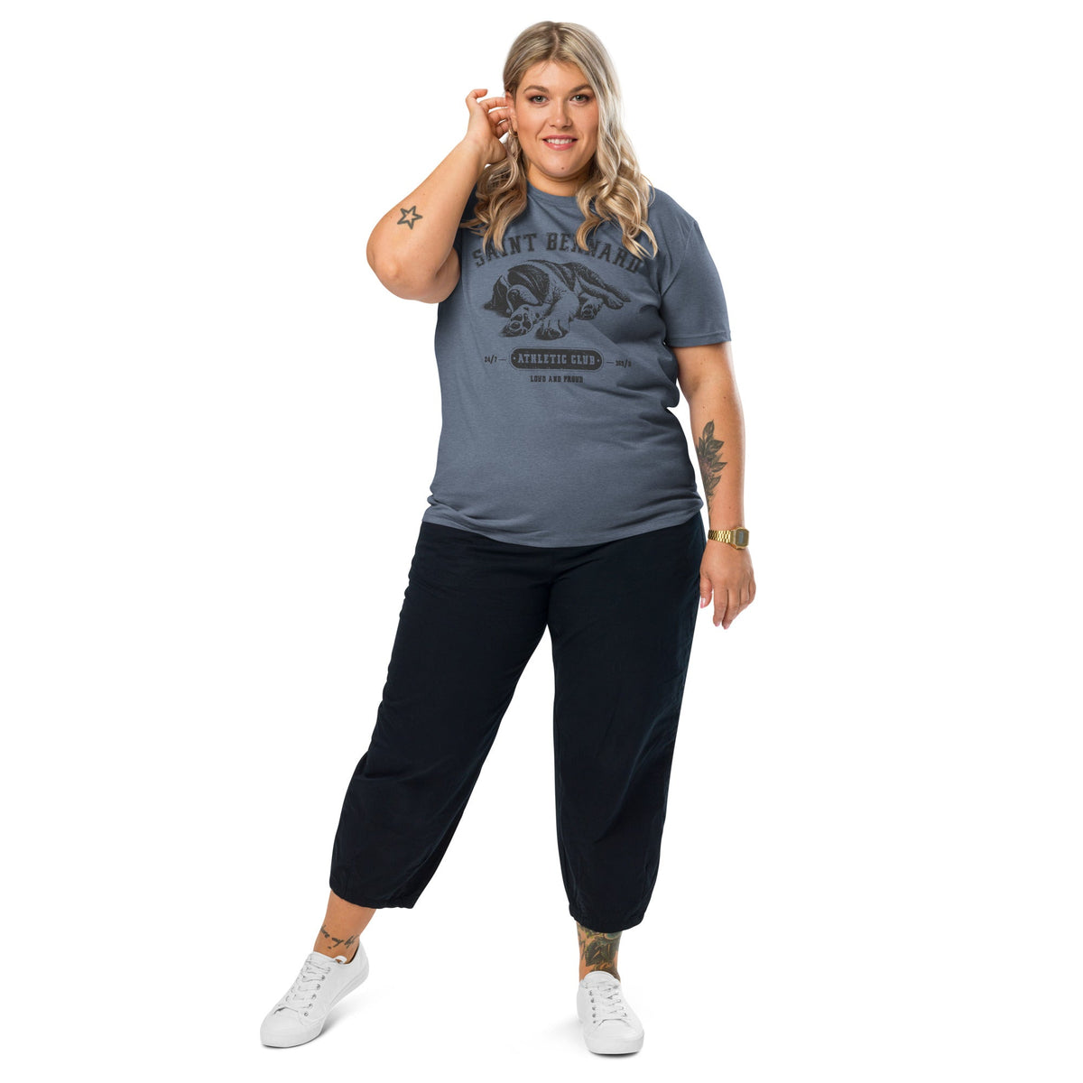 Saint Bernard Athletic Club Organic T-Shirt - Lucy + Norman