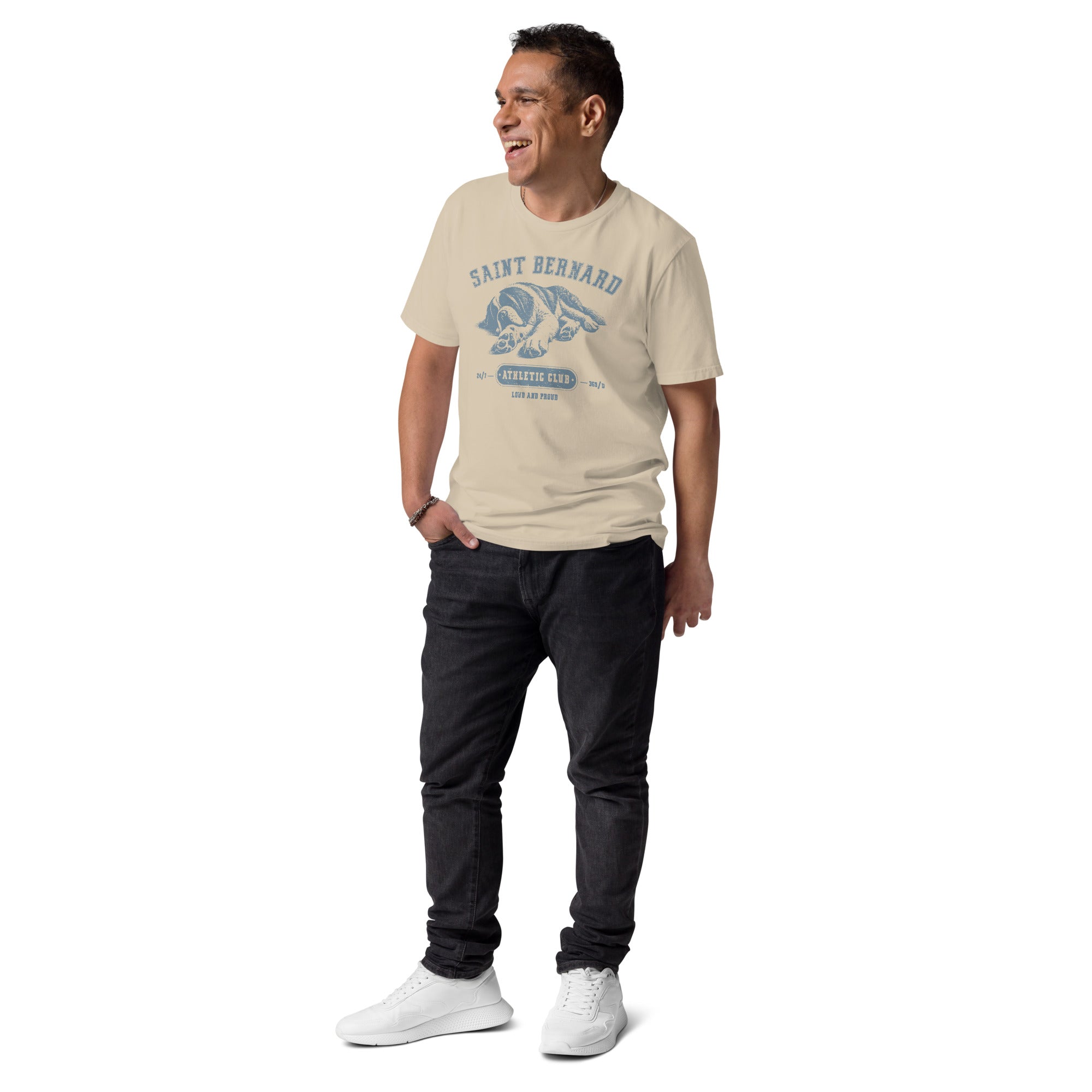 Saint Bernard Athletic Club Organic T-Shirt - Lucy + Norman
