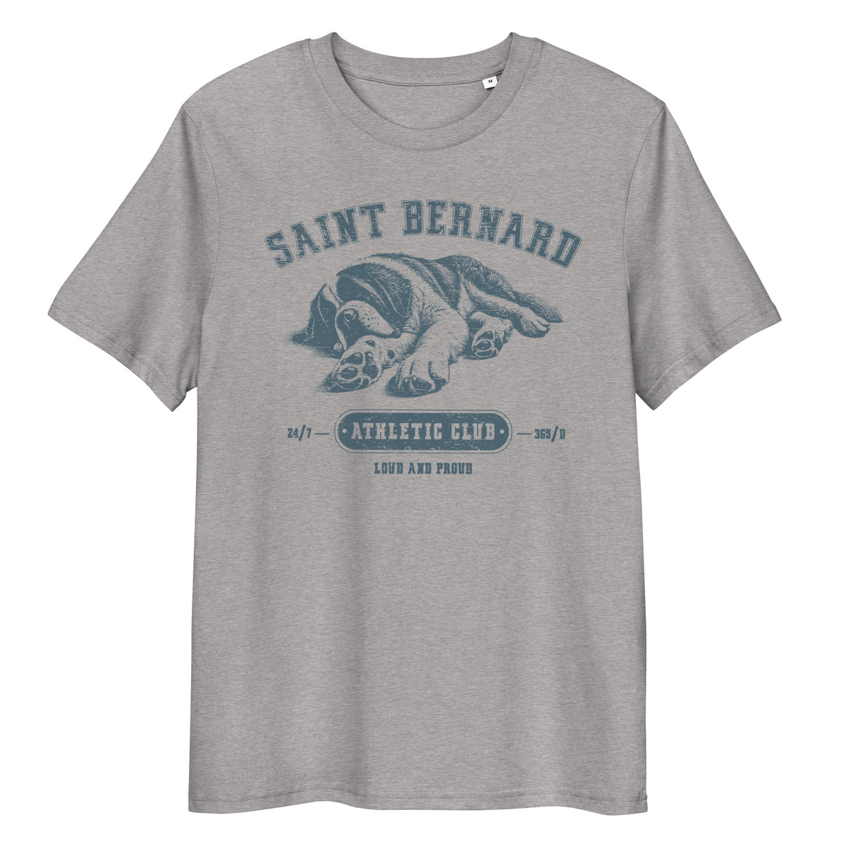 Saint Bernard Athletic Club Organic T-Shirt - Lucy + Norman