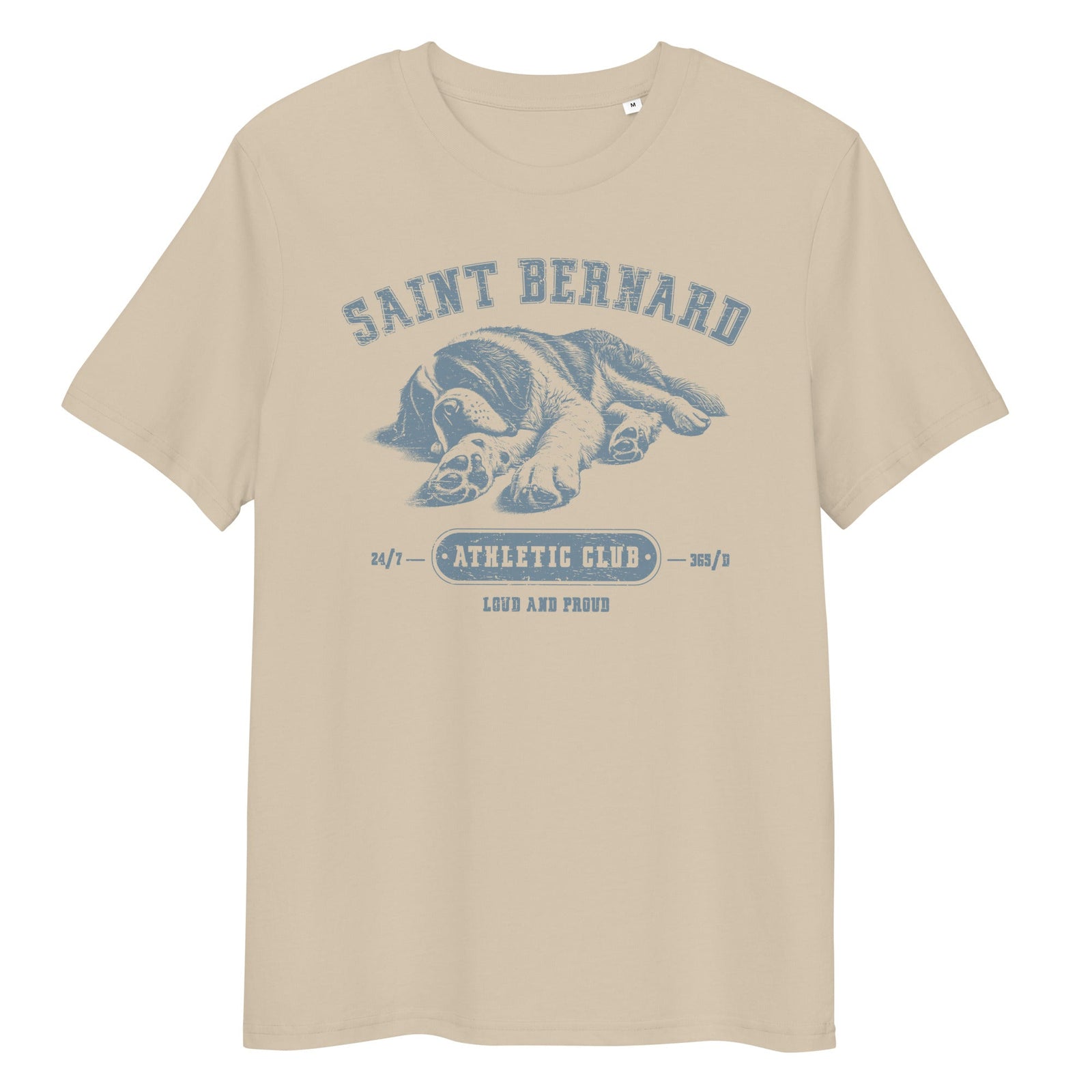 Saint Bernard Athletic Club Organic T-Shirt - Lucy + Norman