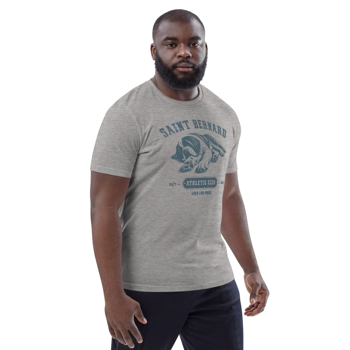 Saint Bernard Athletic Club Organic T-Shirt - Lucy + Norman