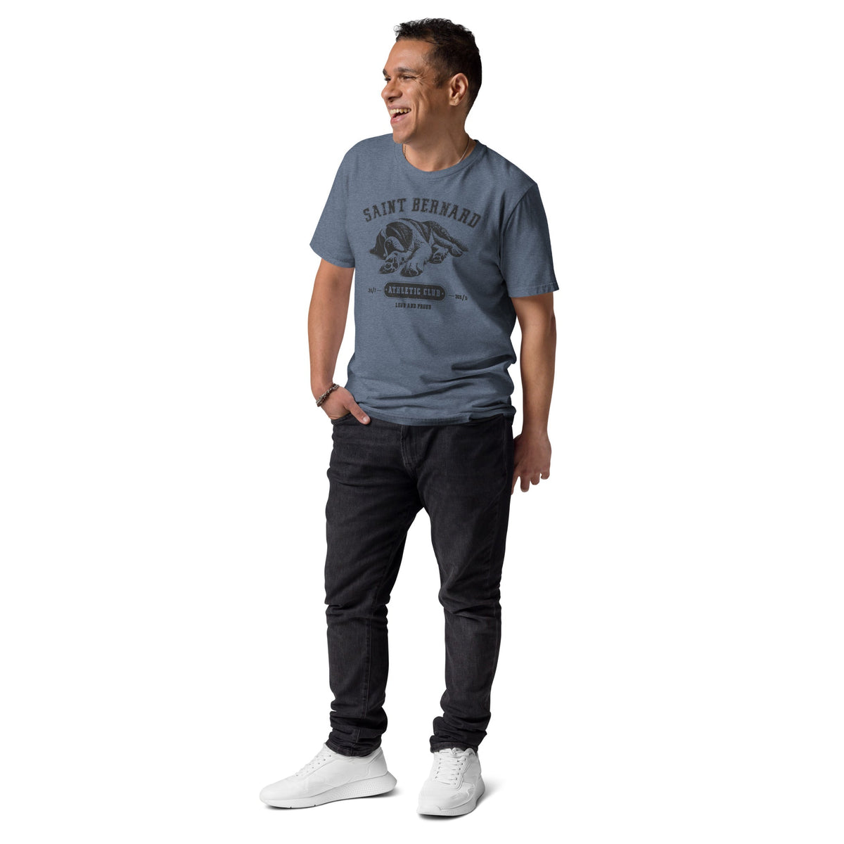 Saint Bernard Athletic Club Organic T-Shirt - Lucy + Norman