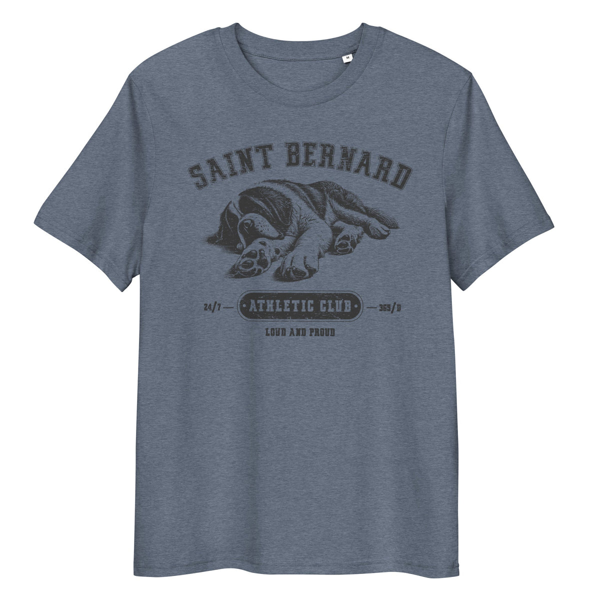 Saint Bernard Athletic Club Organic T-Shirt - Lucy + Norman