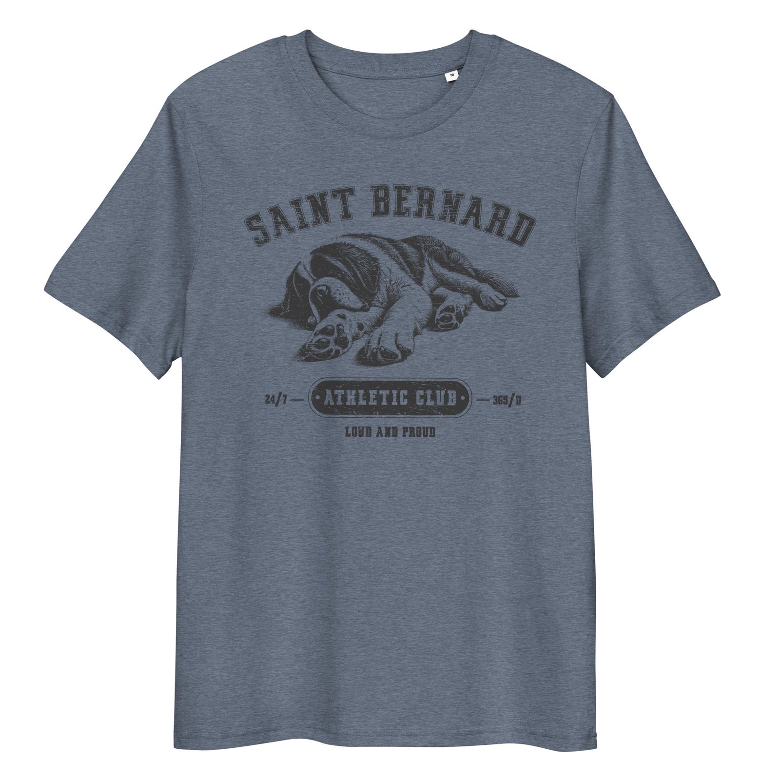 Saint Bernard Athletic Club Organic T-Shirt - Lucy + Norman