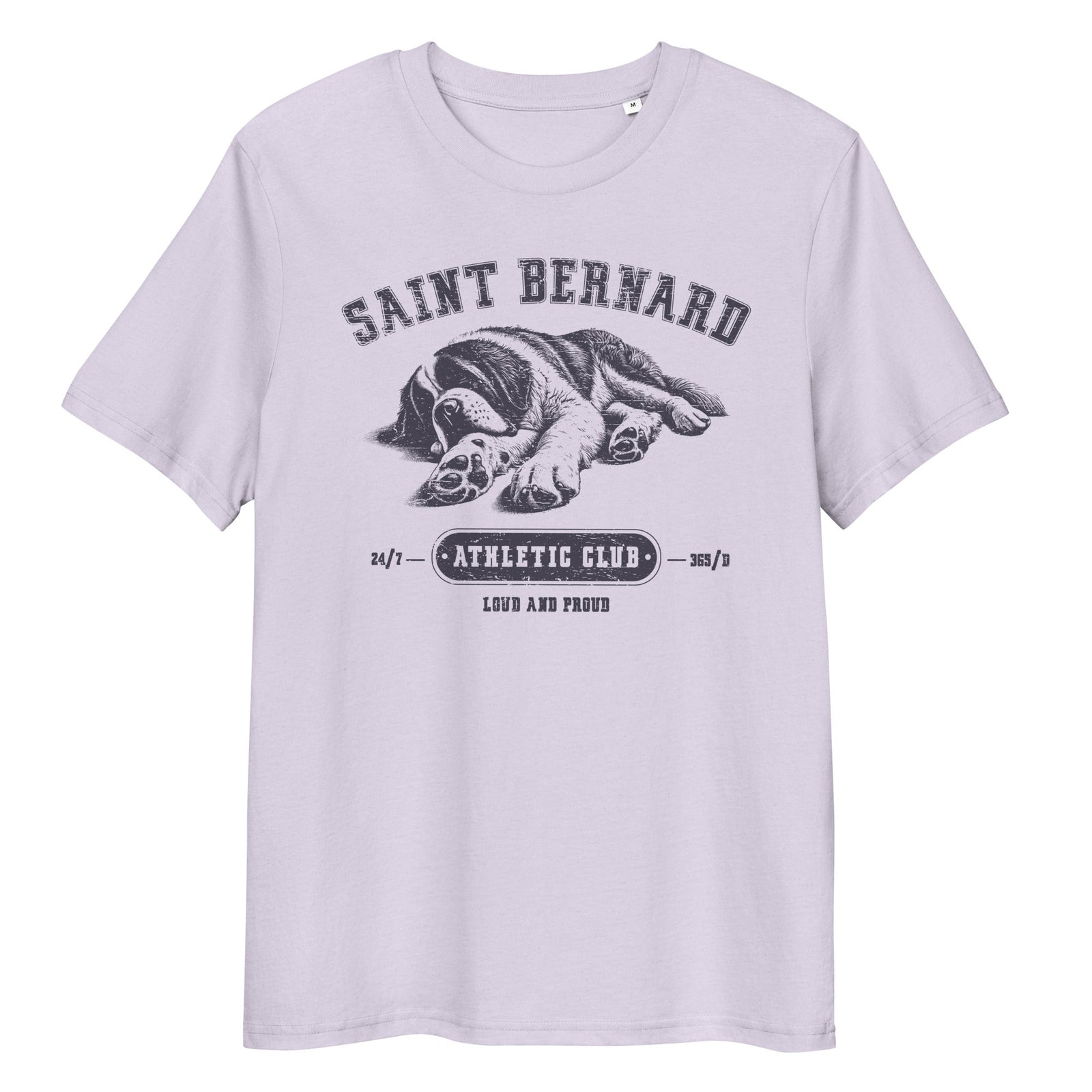 Saint Bernard Athletic Club Organic T-Shirt - Lucy + Norman