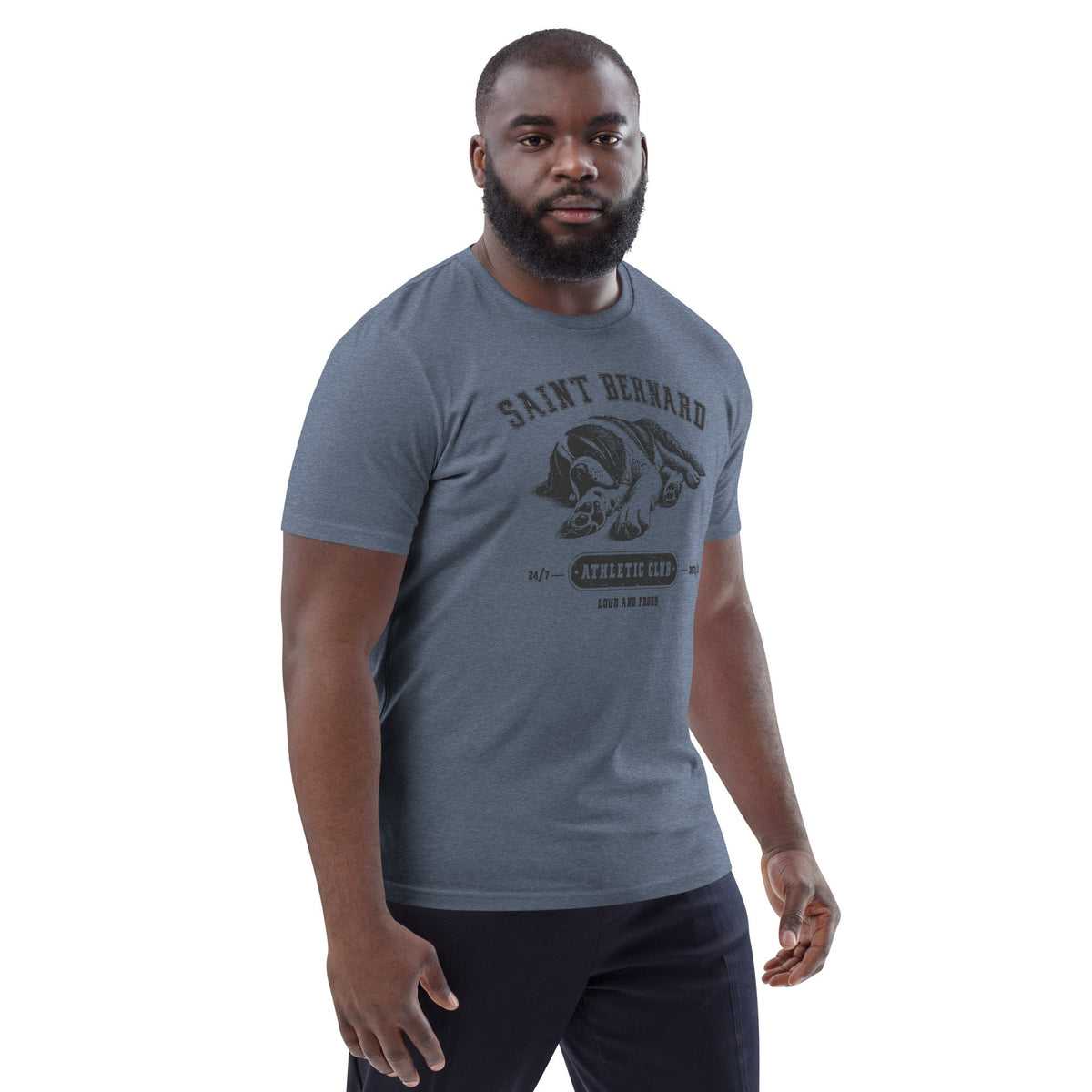 Saint Bernard Athletic Club Organic T-Shirt - Lucy + Norman