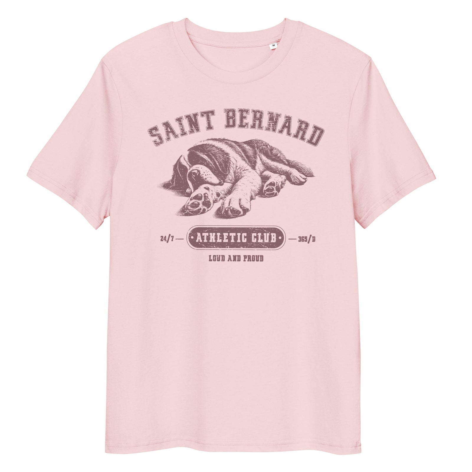 Saint Bernard Athletic Club Organic T-Shirt - Lucy + Norman