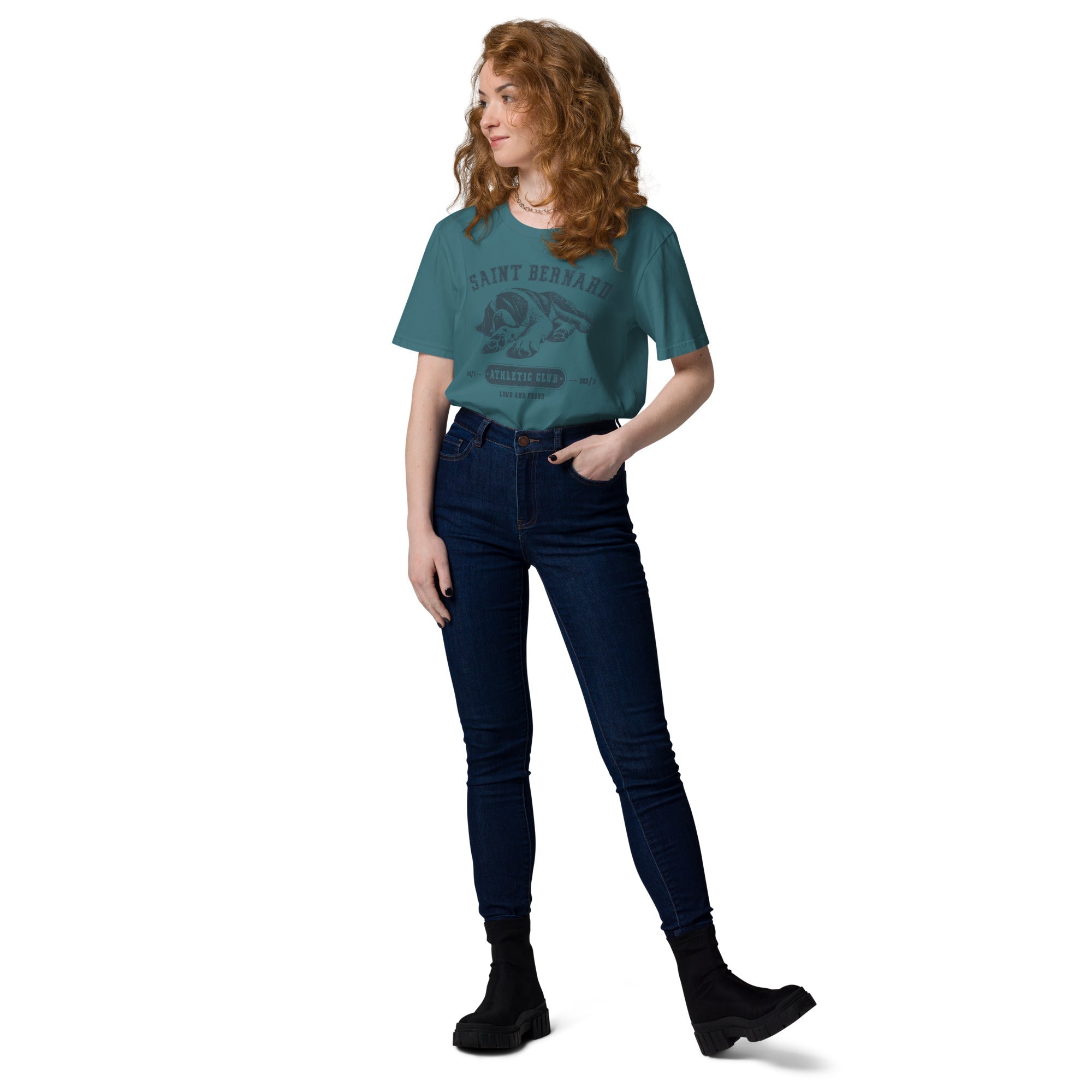 Saint Bernard Athletic Club Organic T-Shirt - Lucy + Norman