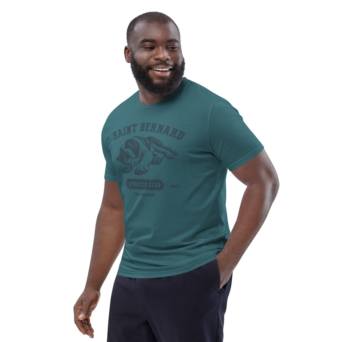 Saint Bernard Athletic Club Organic T-Shirt - Lucy + Norman