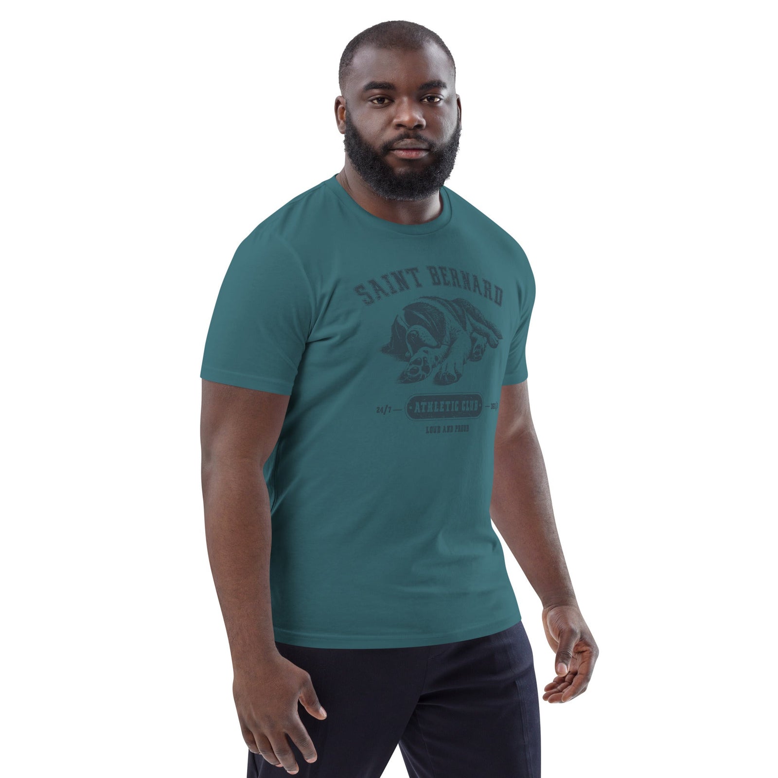 Saint Bernard Athletic Club Organic T-Shirt - Lucy + Norman