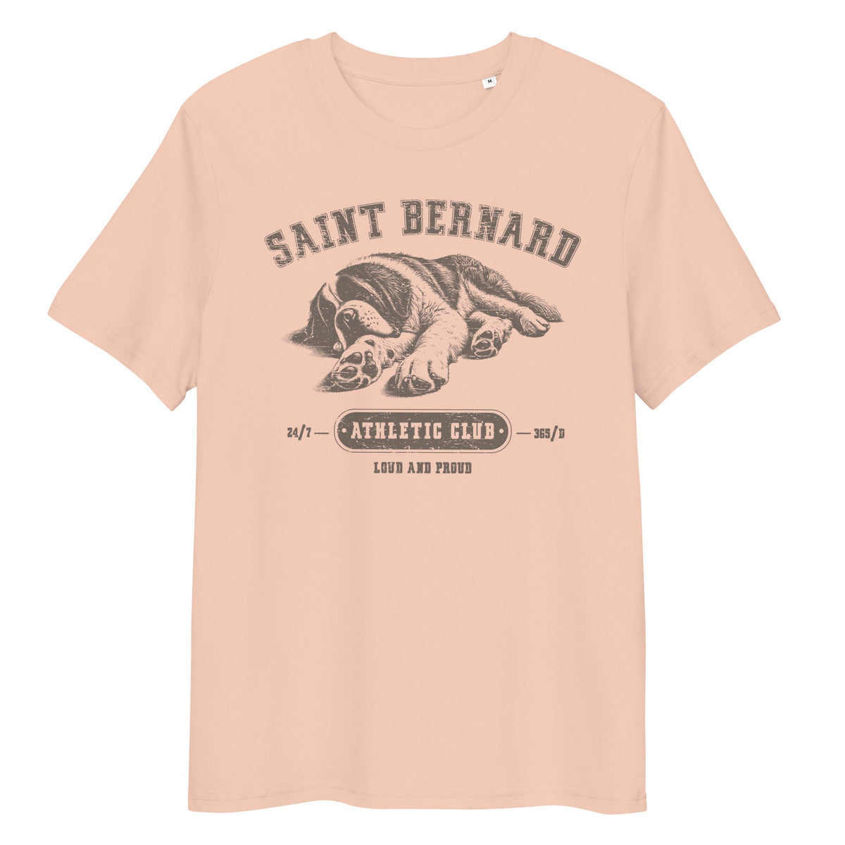 Saint Bernard Athletic Club Organic T-Shirt - Lucy + Norman