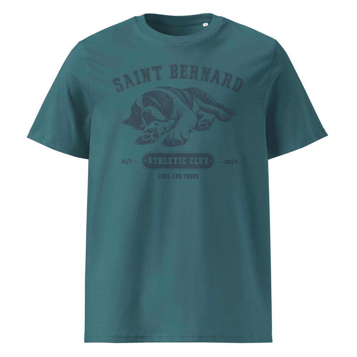 Saint Bernard Athletic Club Organic T-Shirt - Lucy + Norman
