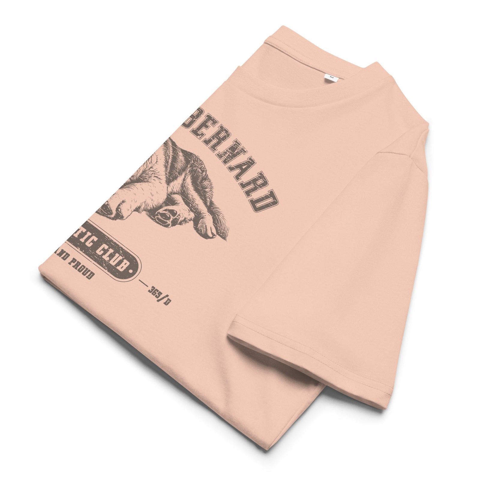 Saint Bernard Athletic Club Organic T-Shirt - Lucy + Norman