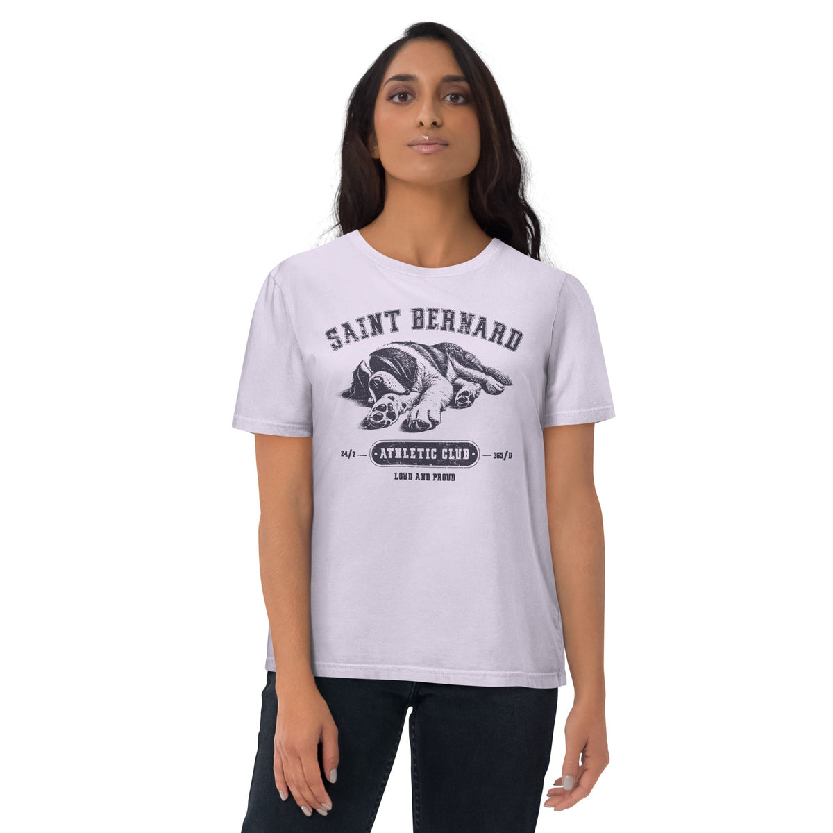 Saint Bernard Athletic Club Organic T-Shirt - Lucy + Norman