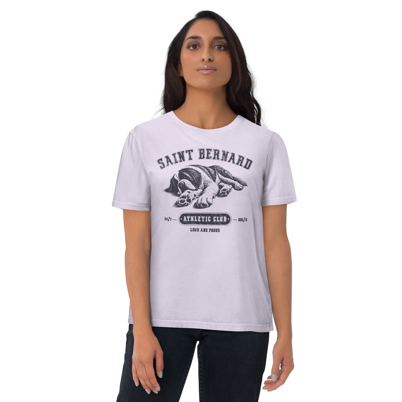 Saint Bernard Athletic Club Organic T-Shirt - Lucy + Norman