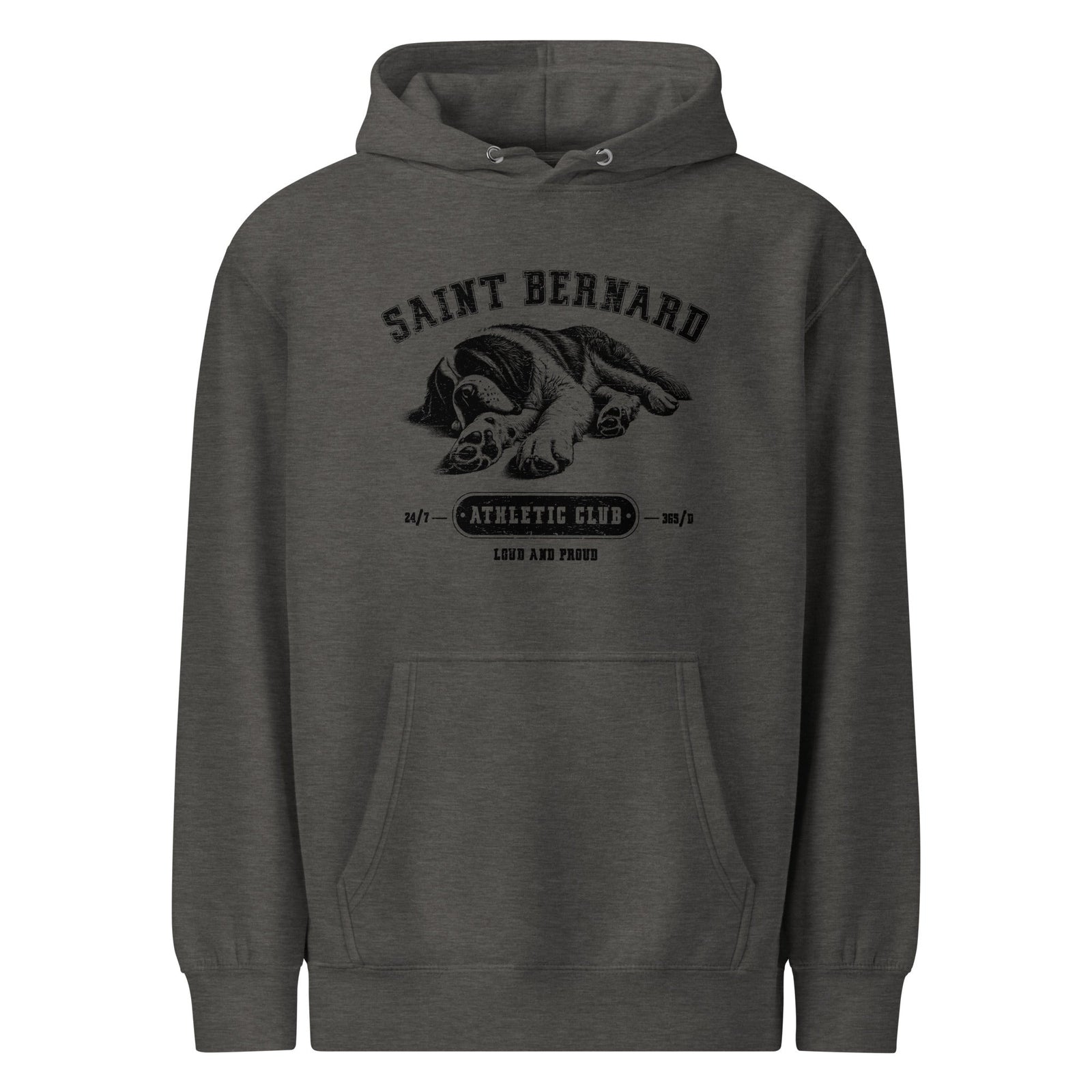 Saint Bernard Athletic Club Premium Mid - weight Hoodie - Lucy + Norman