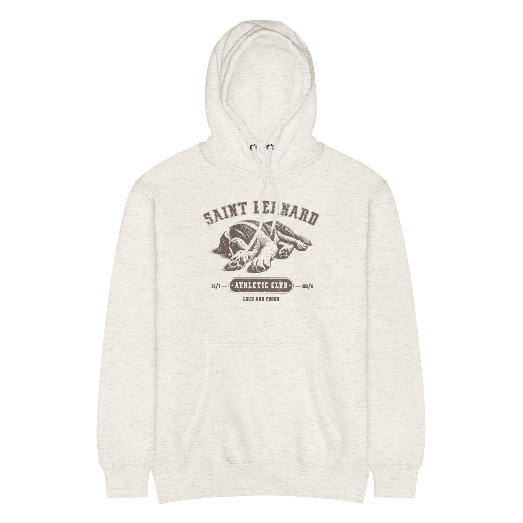 Saint Bernard Athletic Club Premium Mid - weight Hoodie - Lucy + Norman