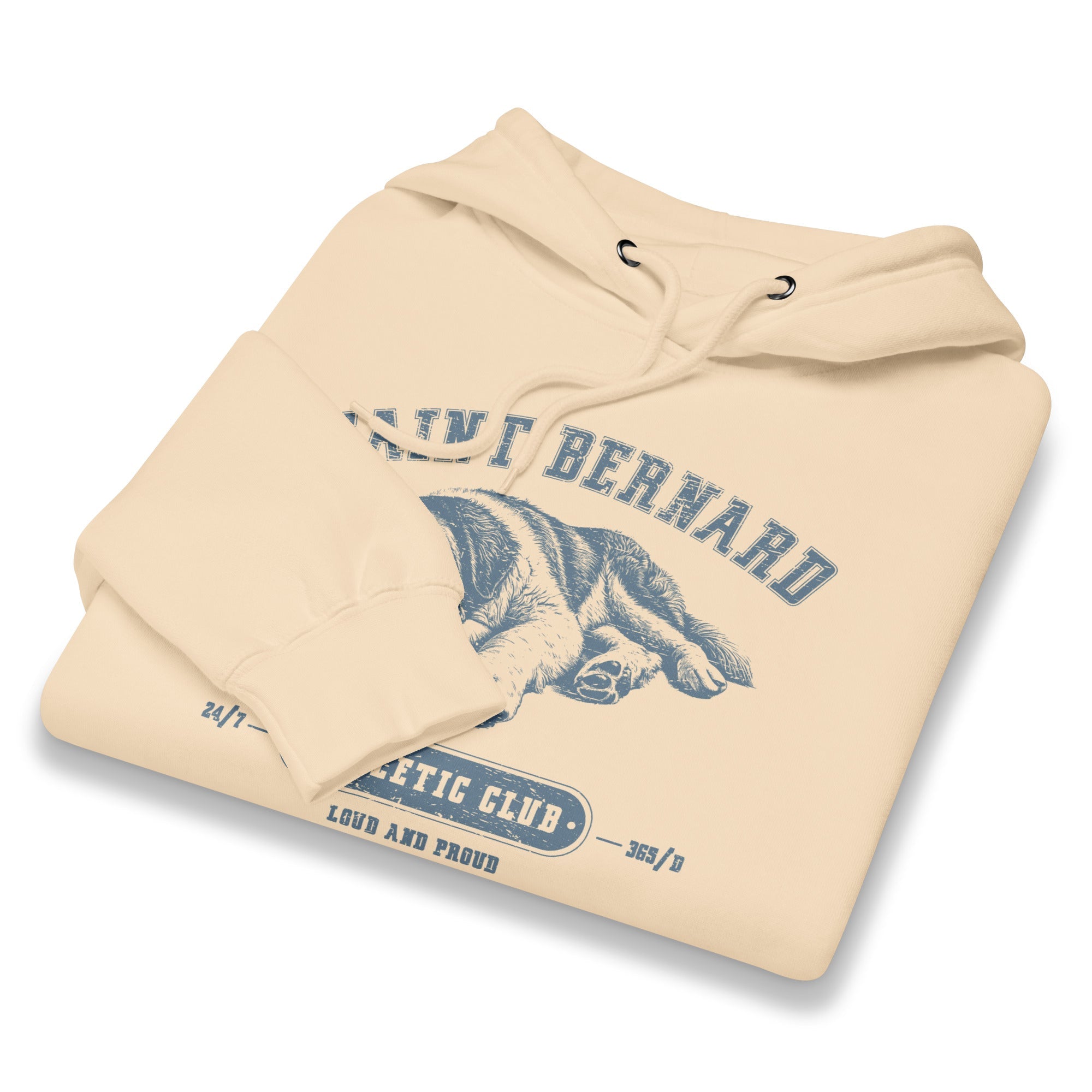 Saint Bernard Athletic Club Premium Mid - weight Hoodie - Lucy + Norman