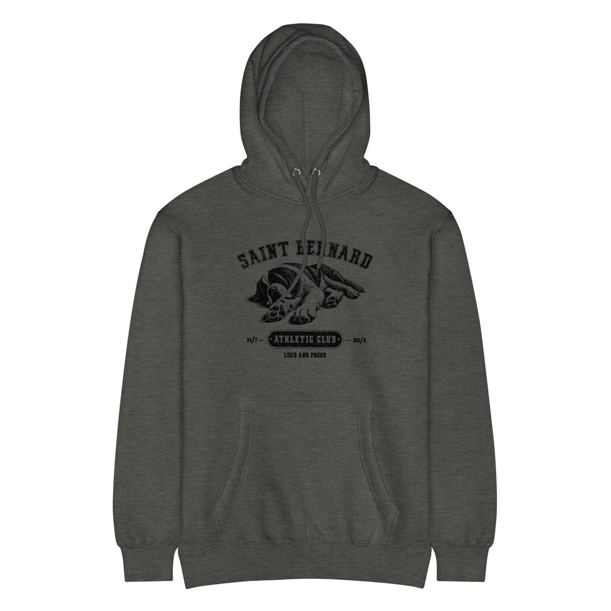 Saint Bernard Athletic Club Premium Mid - weight Hoodie - Lucy + Norman