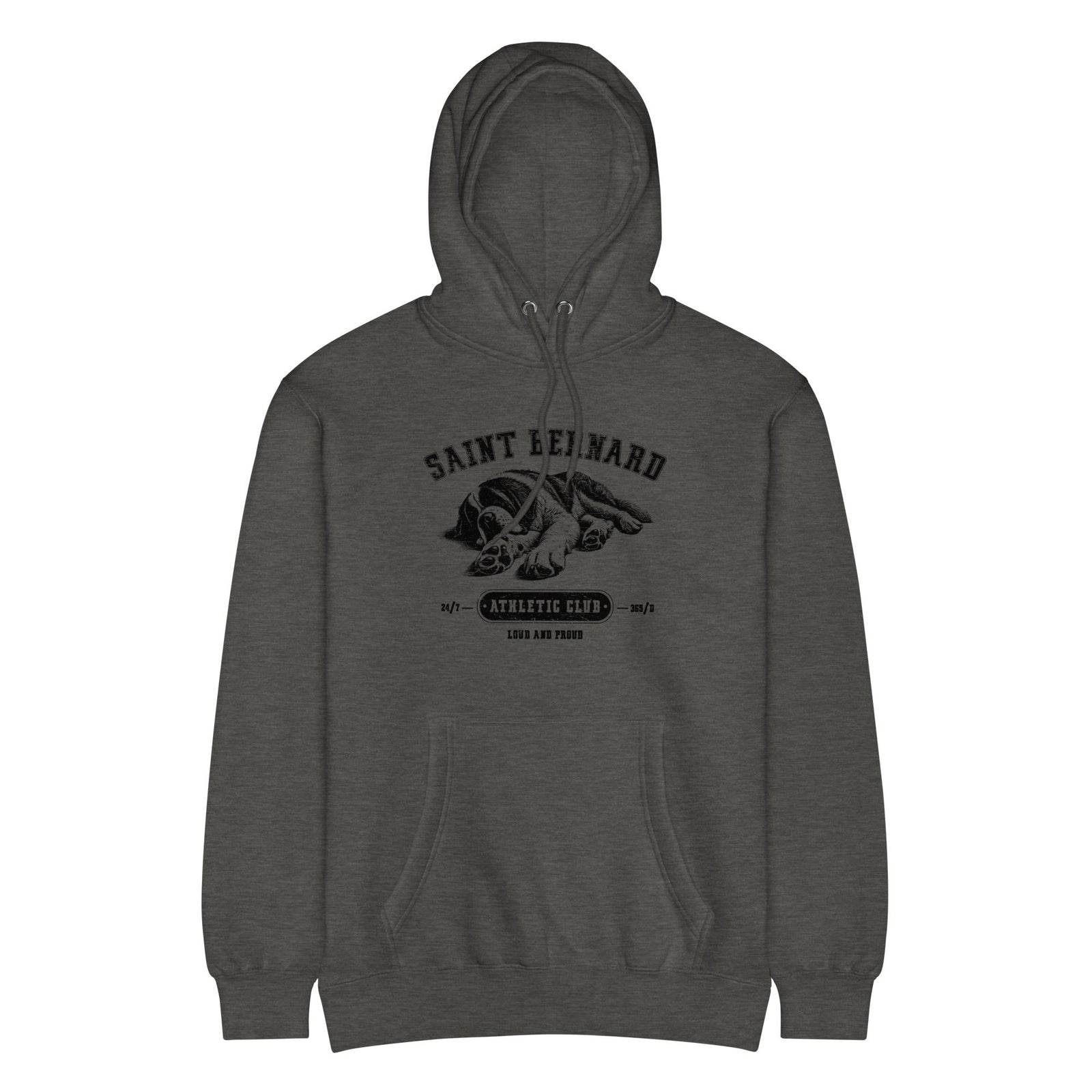 Saint Bernard Athletic Club Premium Mid - weight Hoodie - Lucy + Norman