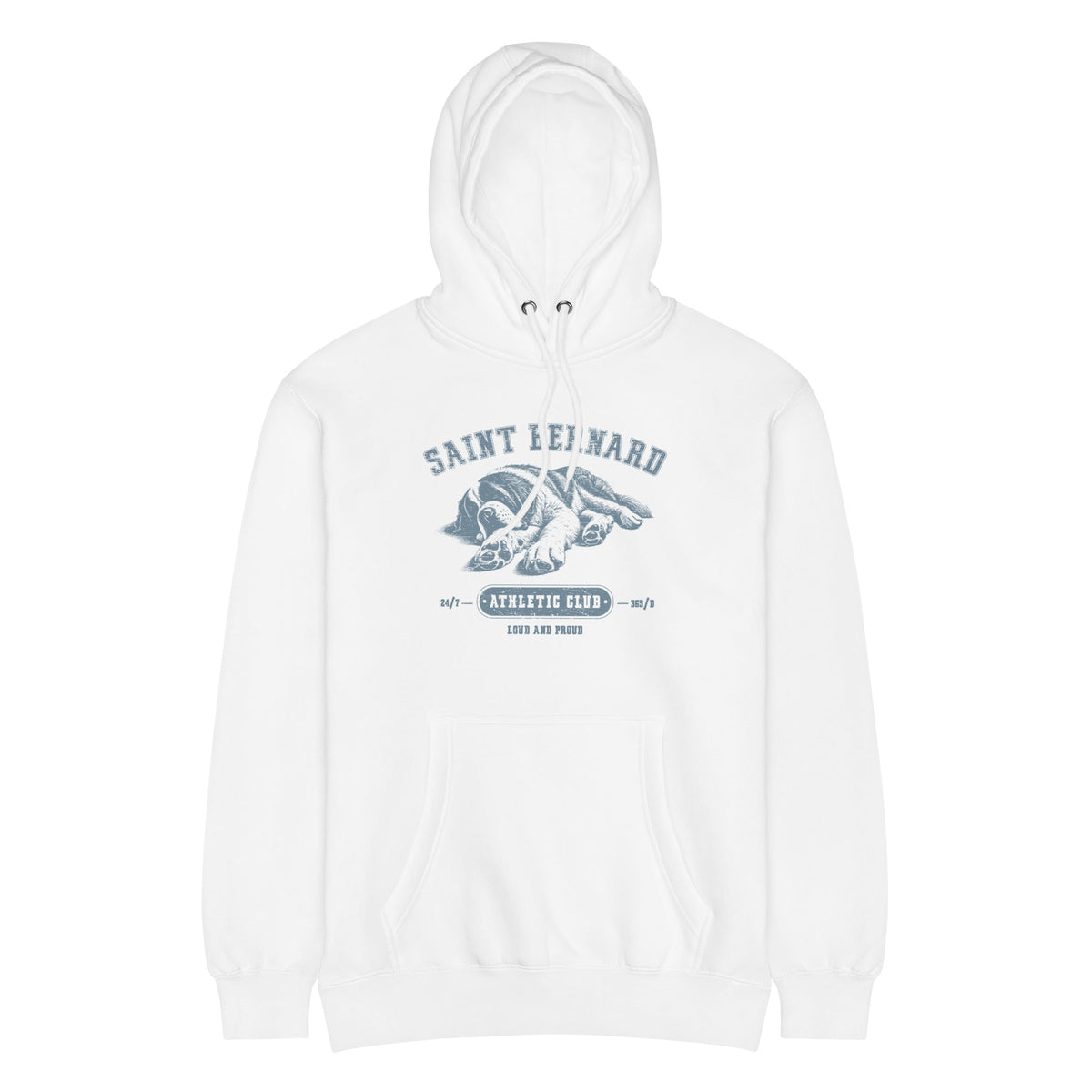 Saint Bernard Athletic Club Premium Mid - weight Hoodie - Lucy + Norman