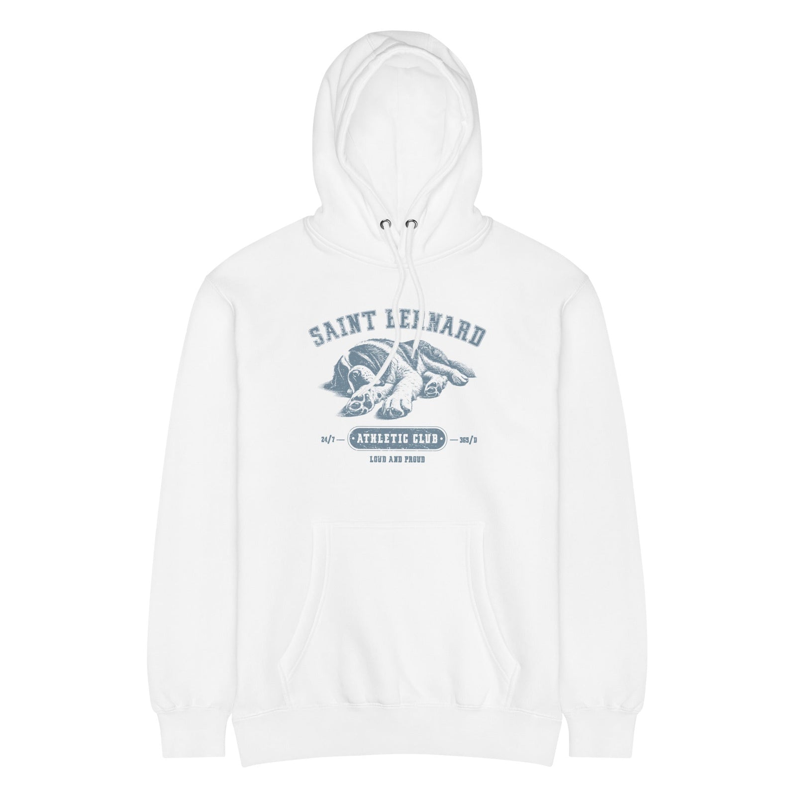 Saint Bernard Athletic Club Premium Mid - weight Hoodie - Lucy + Norman