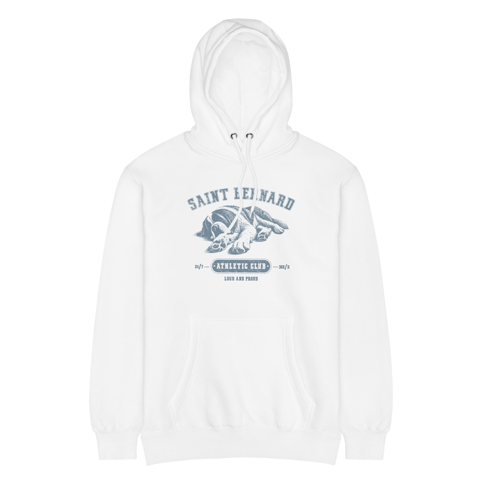 Saint Bernard Athletic Club Premium Mid - weight Hoodie - Lucy + Norman