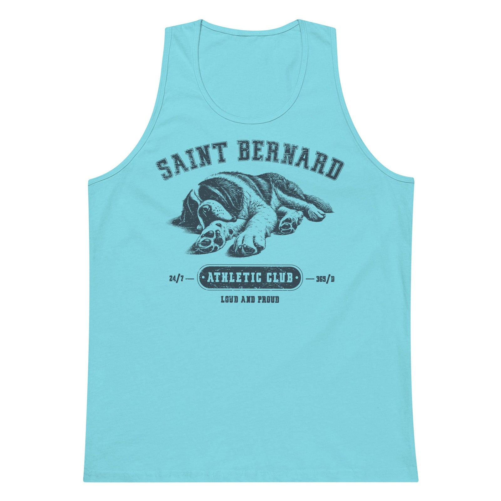 Saint Bernard Athletic Club Premium Tank - Lucy + Norman