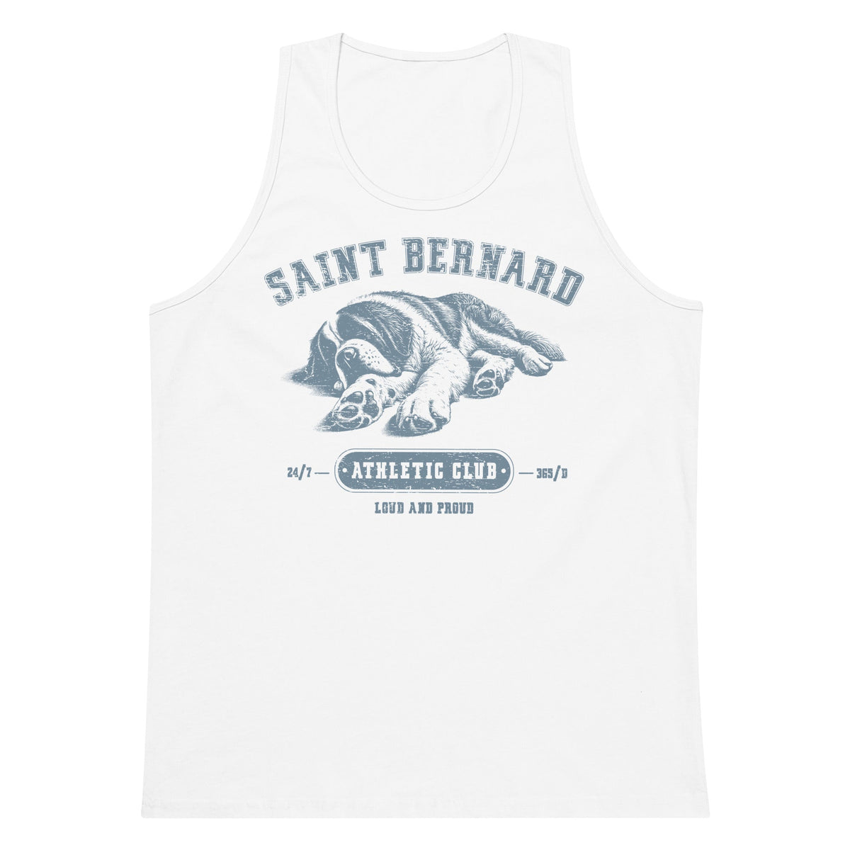 Saint Bernard Athletic Club Premium Tank - Lucy + Norman